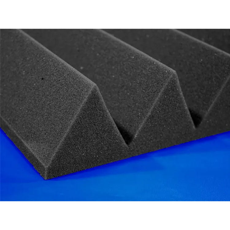 3 inch thick wedge faced acoustical foam in a range of colors and sizes