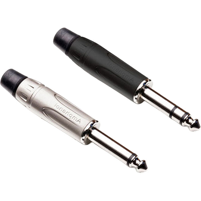 Amphenol 1/4-inch TRS balanced and TS unbalanced audio Connectors