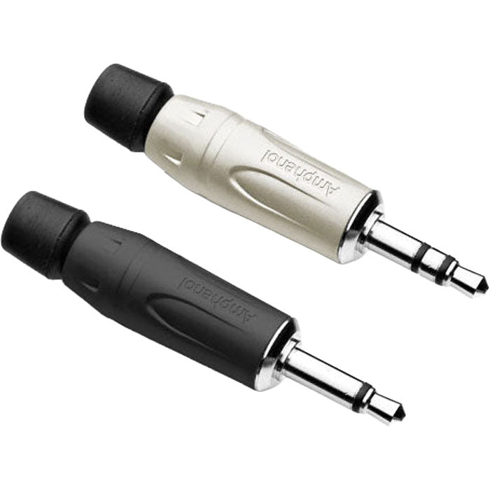 Amphenol 3.5mm 1/8-inch stereo and mono audio Connectors