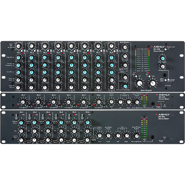 Ashly MX/LX Rack-Mount Mixers collection image
