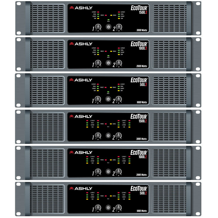 Ashly EcoTour High-Efficiency Amplifiers collection image
