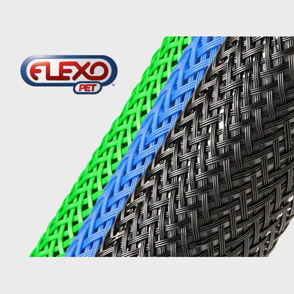 Techflex Flexo PET Expandable Sleeving with a Wide Range of Colors and Sizes