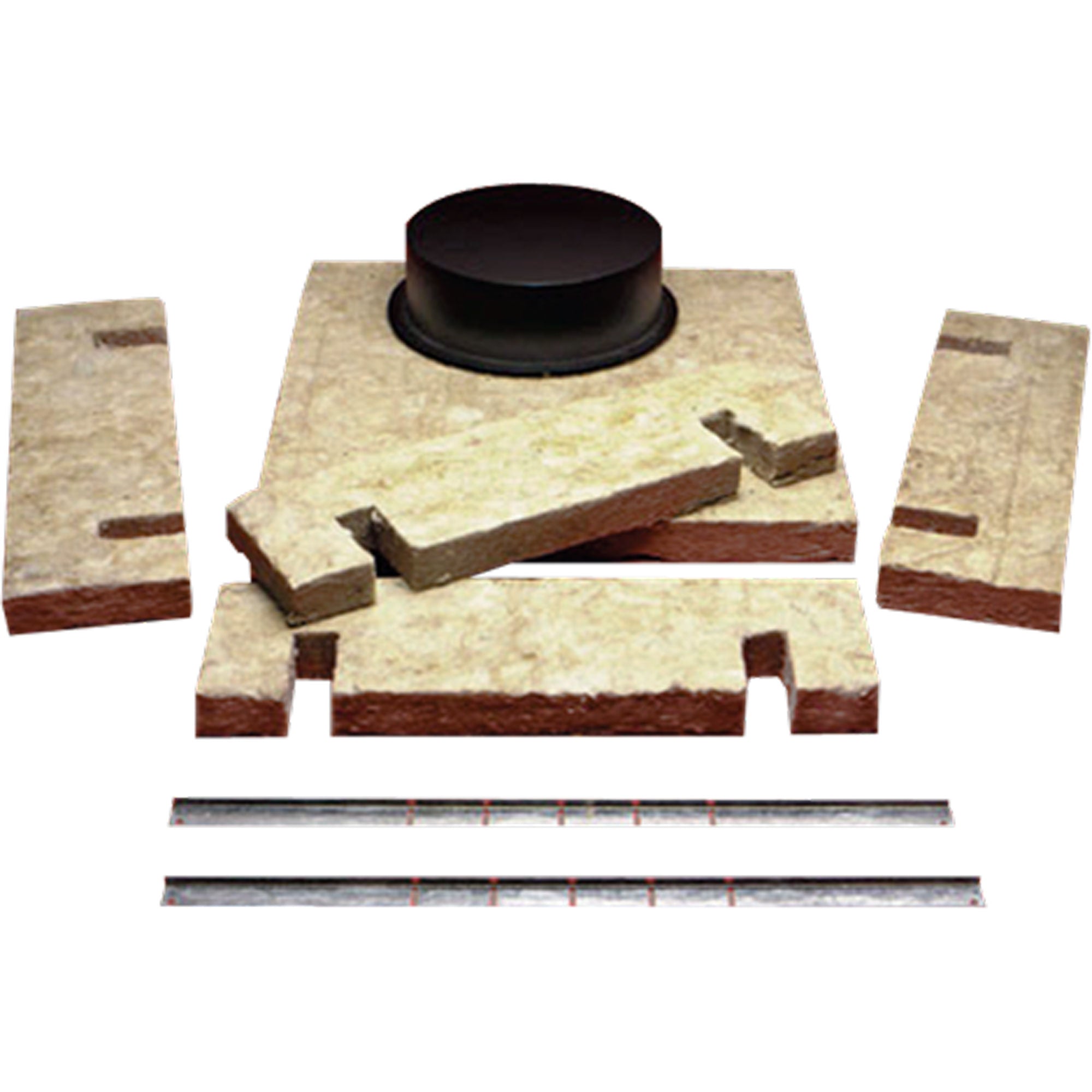 AtlasIED FA136T87FRK Fire Rated 6" Coaxial Speaker with 8W 70V Transformer, Enclosure, and Baffle (6 Pack)