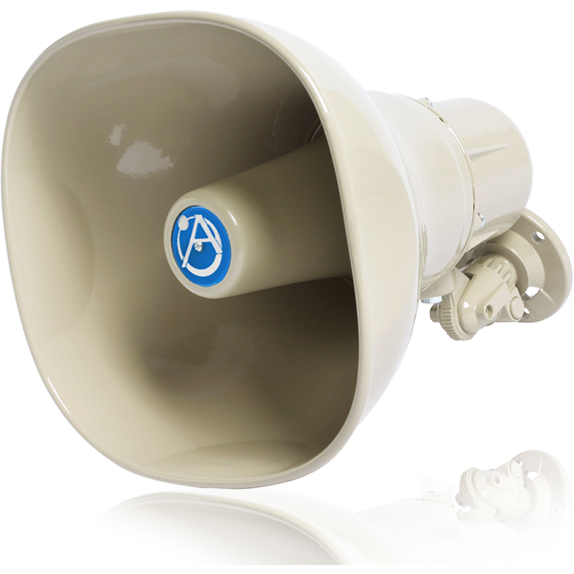 AtlasIED AP-15TC Horn Speaker with 15W Transformer (Beige)