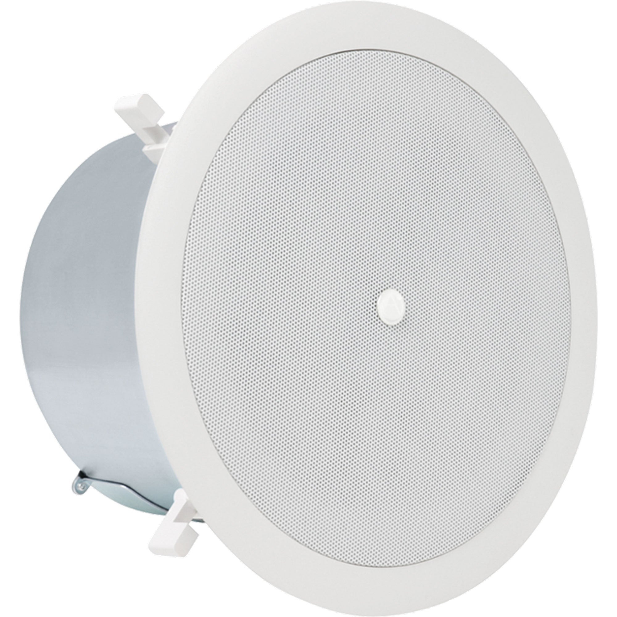 AtlasIED FAP62T-UL2043 6" Coaxial In-Ceiling Speaker with 32-Watt 70/100V Transformer (White, Pair)