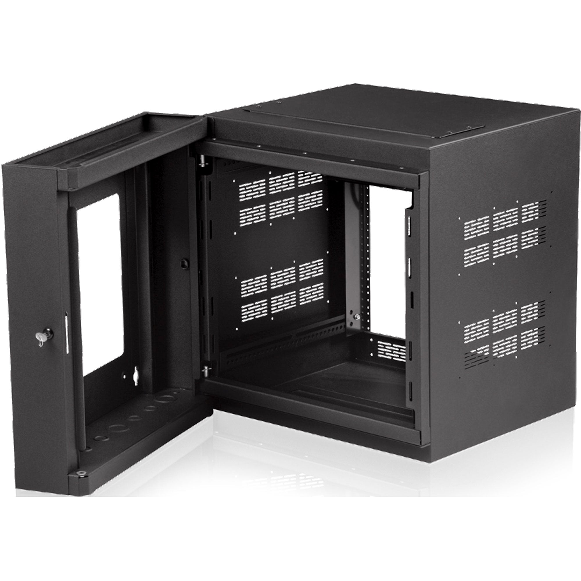 AtlasIED WMA10-23 High Strength Wall Rack with Adjustable Rails (10RU, 23.5" Deep)