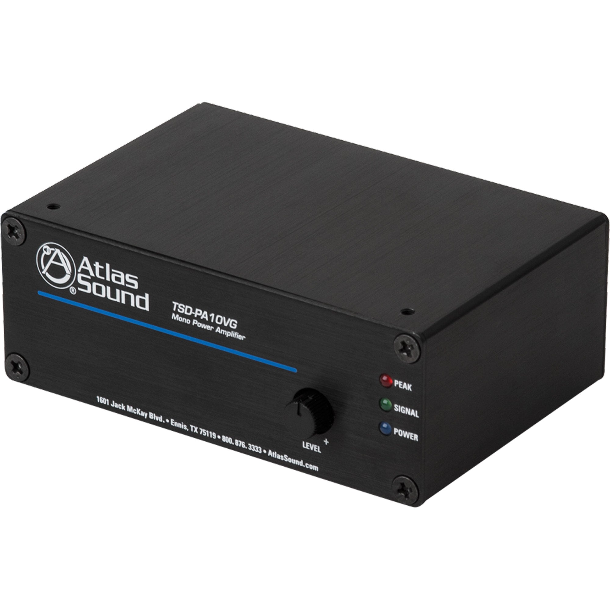 AtlasIED TSD-PA10VG 10W Mono 4 Ohm/25V/70.7V/100V Power Amplifier