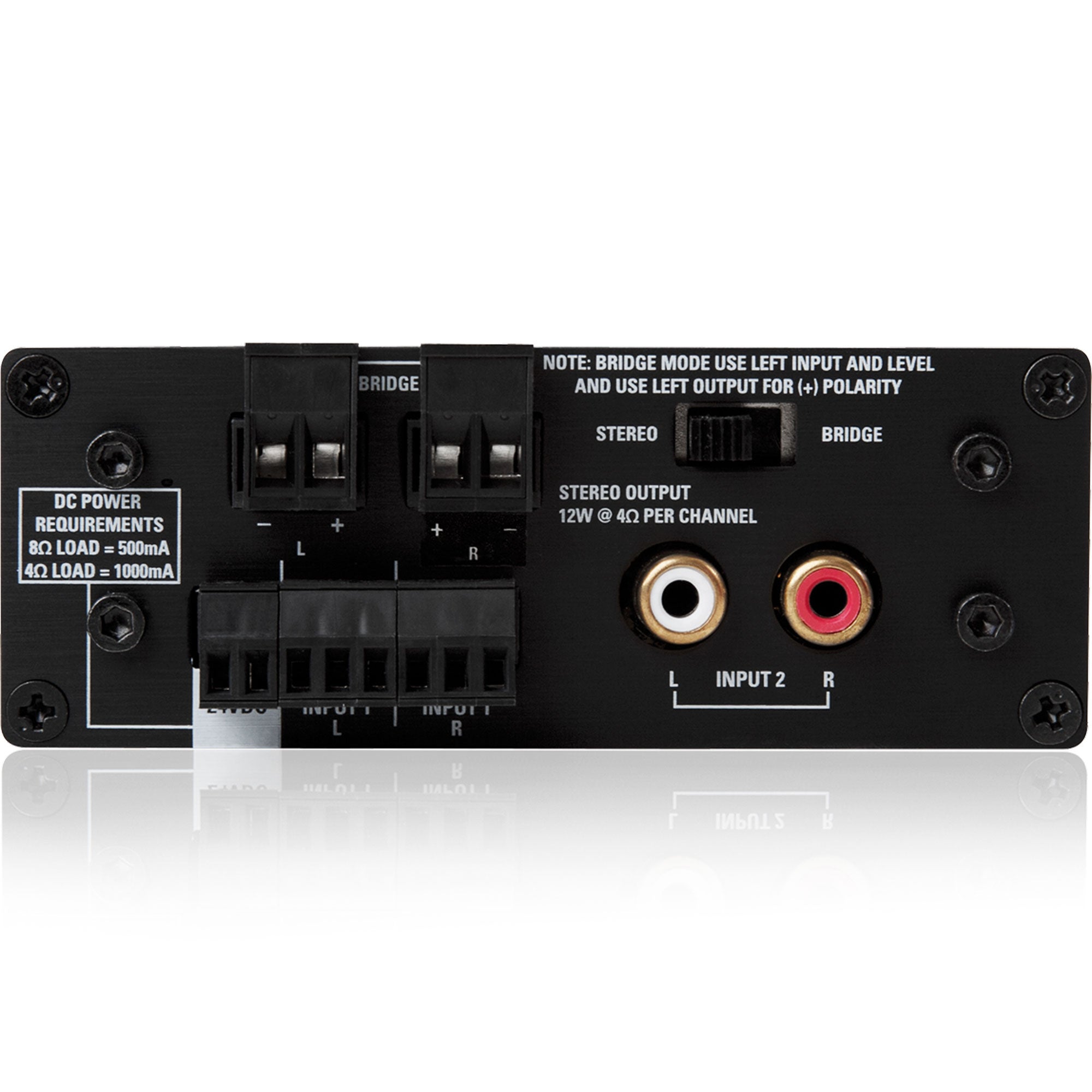 AtlasIED TSD-PA122G 12W x 2 @ 4 Ohms 2-Channel Power Amplifier