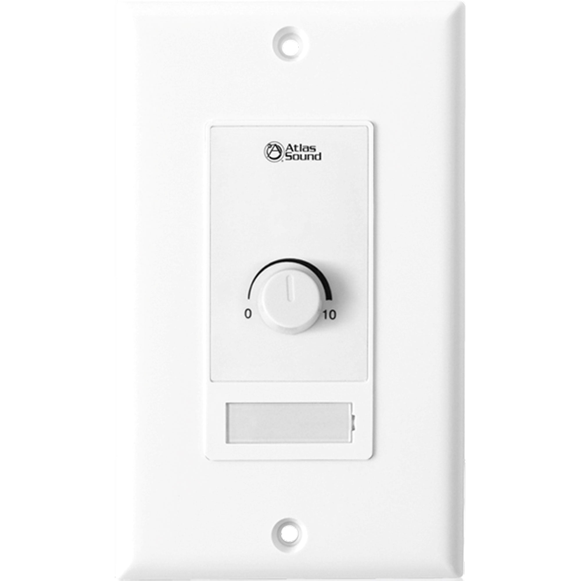 AtlasIED WPD-VC10K Wall Plate 10K Ohms Level Control