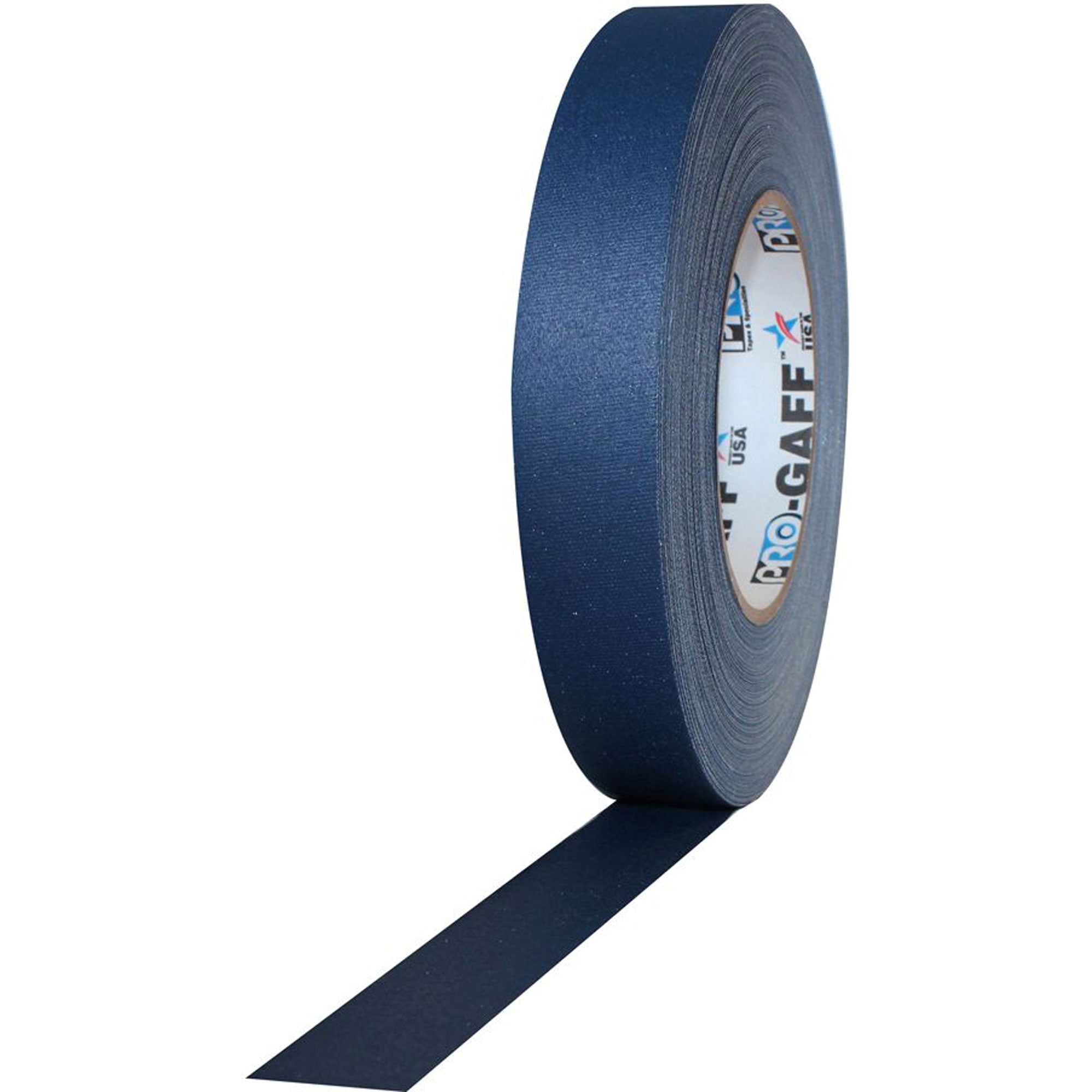 ProTapes Pro Gaff Premium Matte Cloth Gaffers Tape 1" x 55yds (Blue, Case of 48)