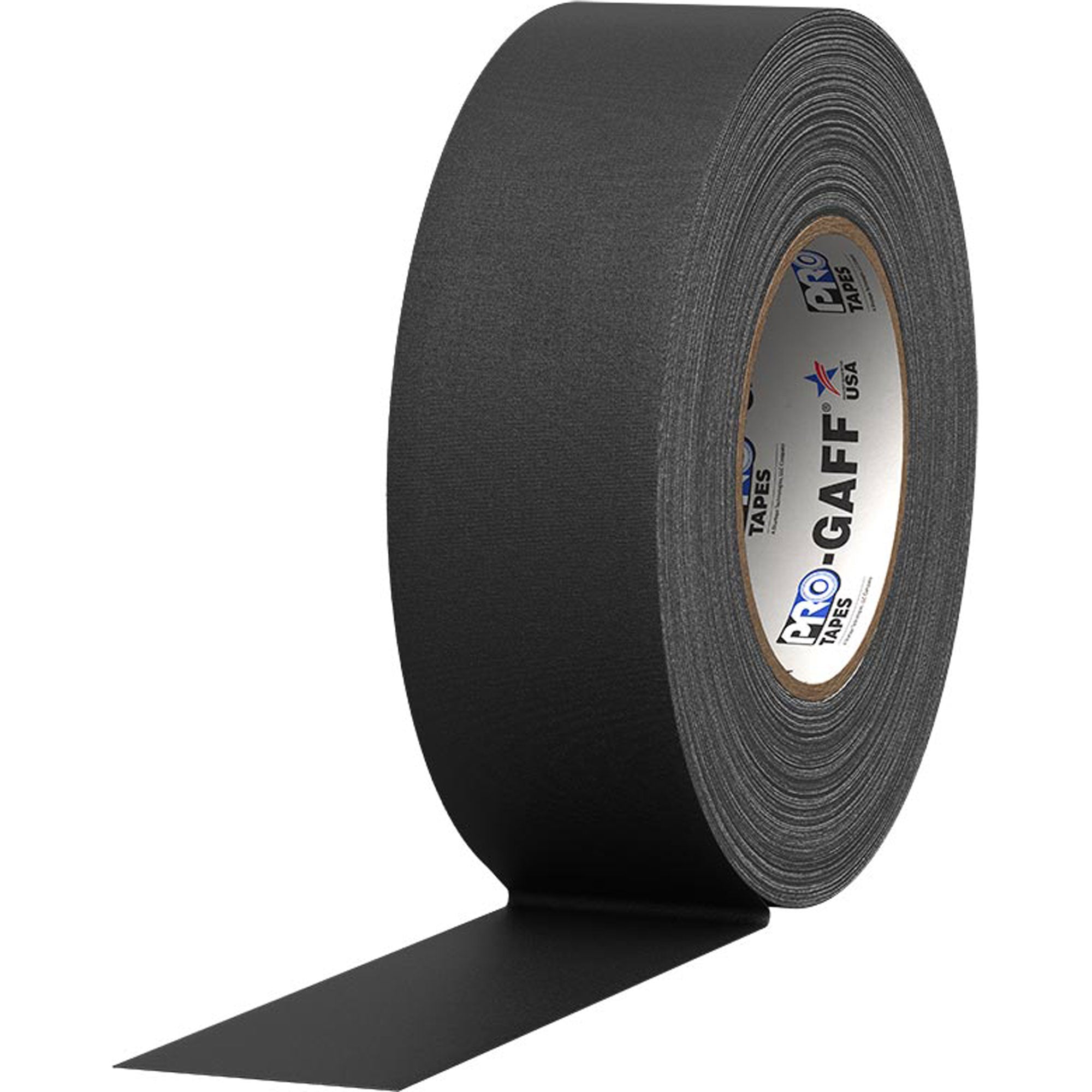 ProTapes Pro Gaff Premium Matte Cloth Gaffers Tape 2" x 55yds (Black)