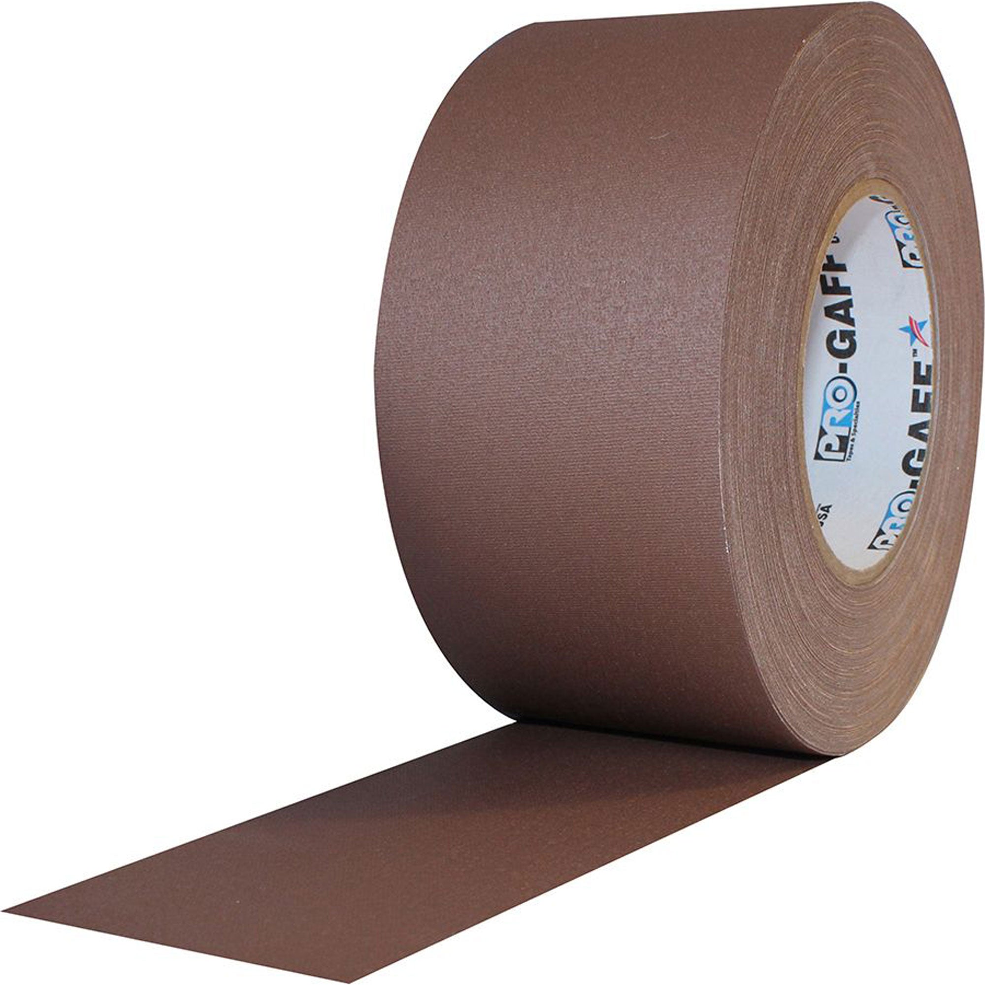 ProTapes Pro Gaff Premium Matte Cloth Gaffers Tape 3" x 55yds (Brown, Case of 16)