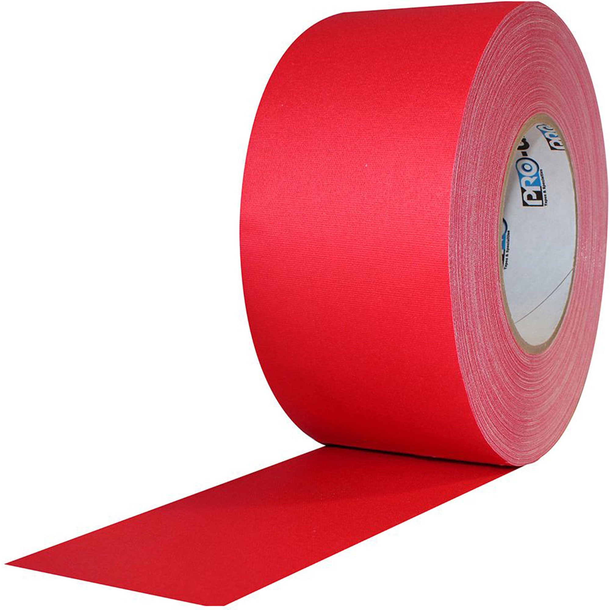 ProTapes Pro Gaff Premium Matte Cloth Gaffers Tape 3" x 55yds (Red, Case of 16)