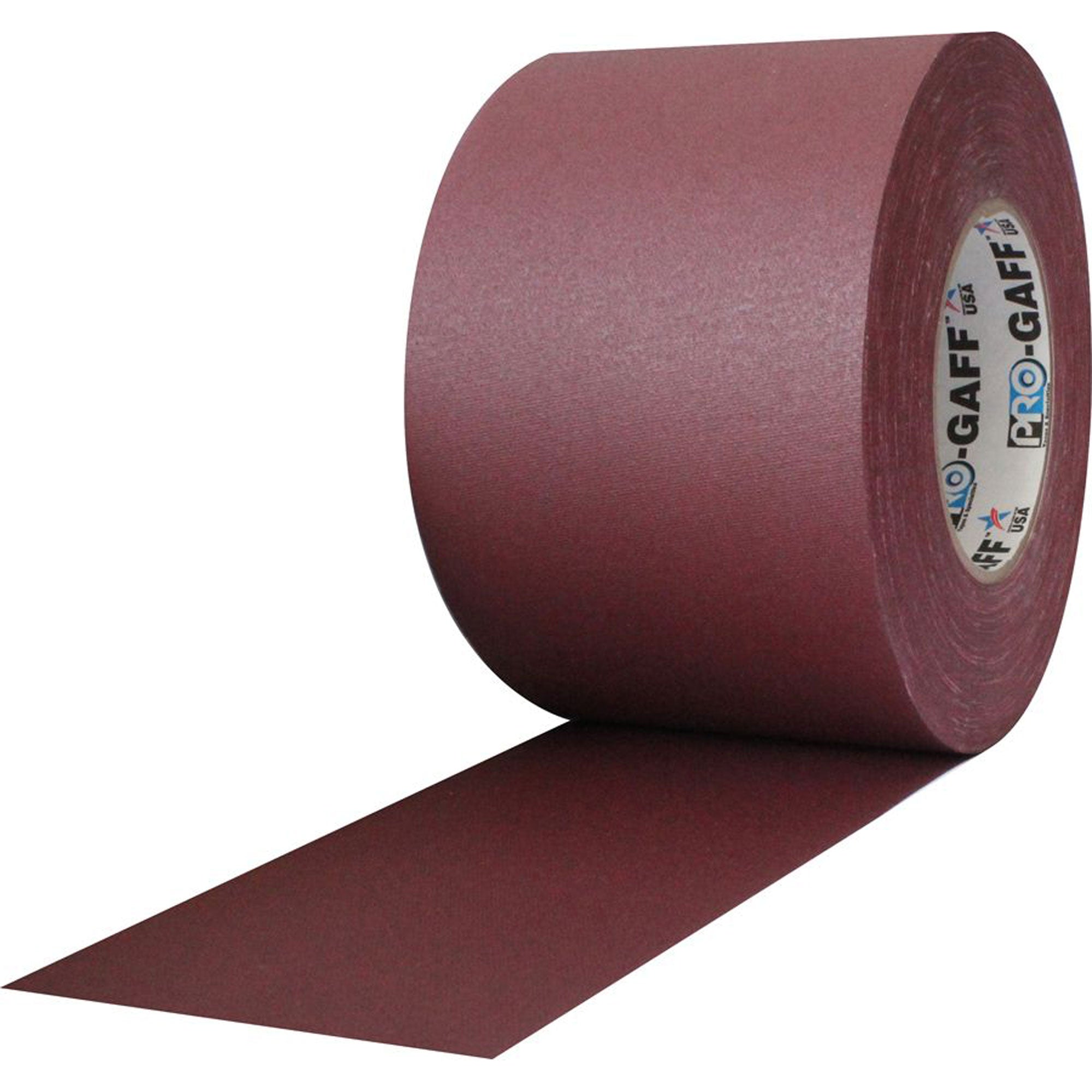 ProTapes Pro Gaff Premium Matte Cloth Gaffers Tape 4" x 55yds (Burgundy, Case of 12)