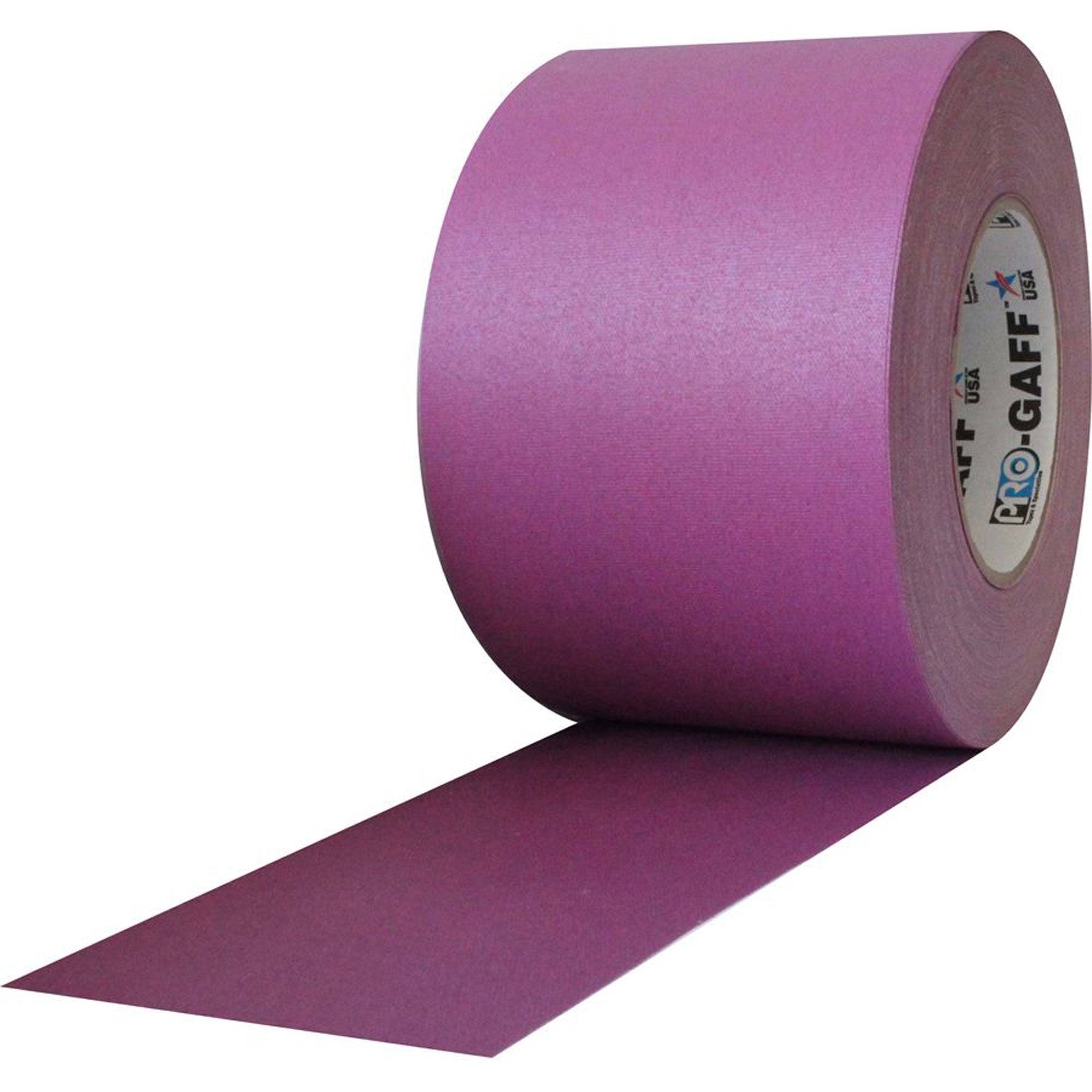 ProTapes Pro Gaff Premium Matte Cloth Gaffers Tape 4" x 55yds (Purple, Case of 12)