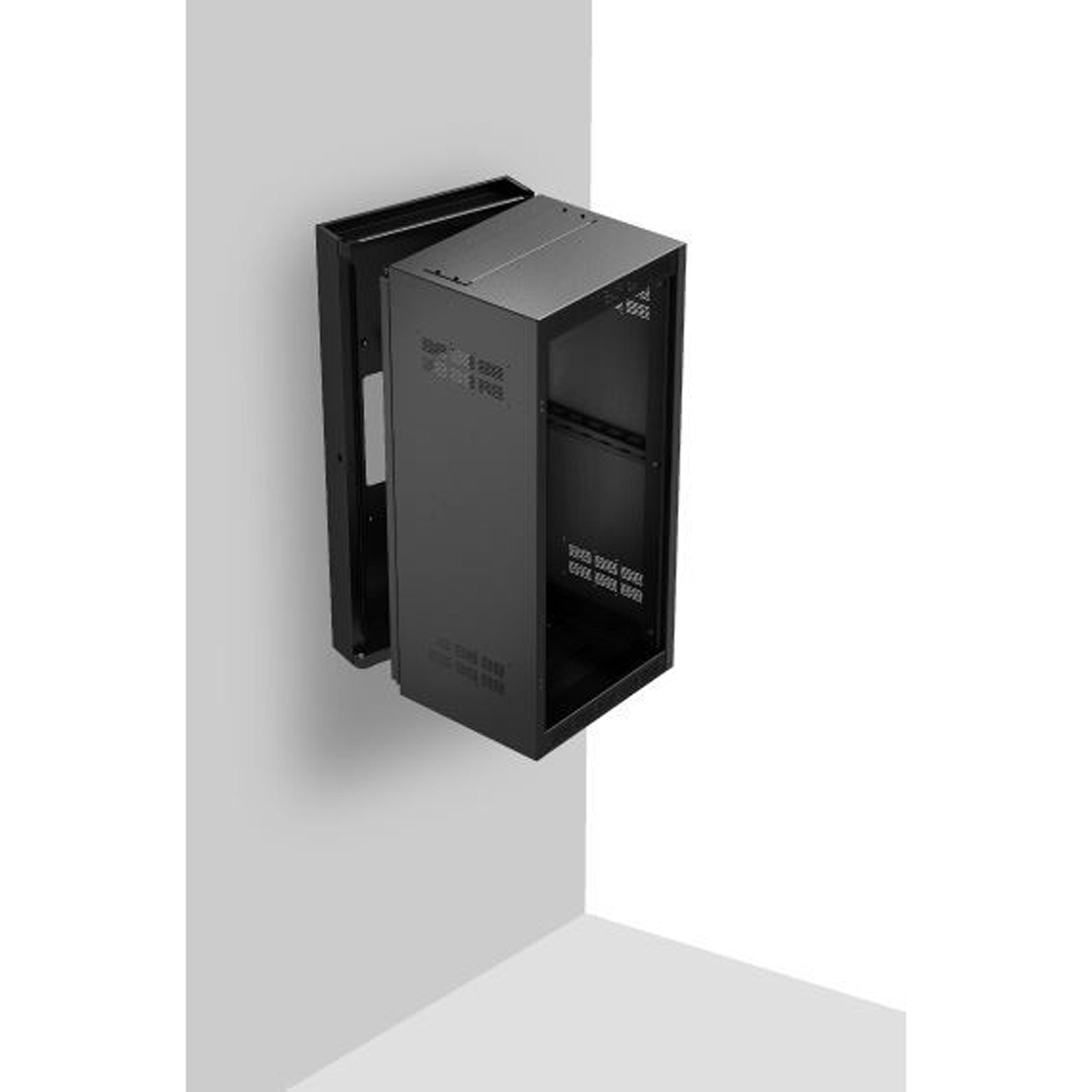 AtlasIED WMA24-23 High Strength Wall Rack with Adjustable Rails (24RU, 23.5" Deep)