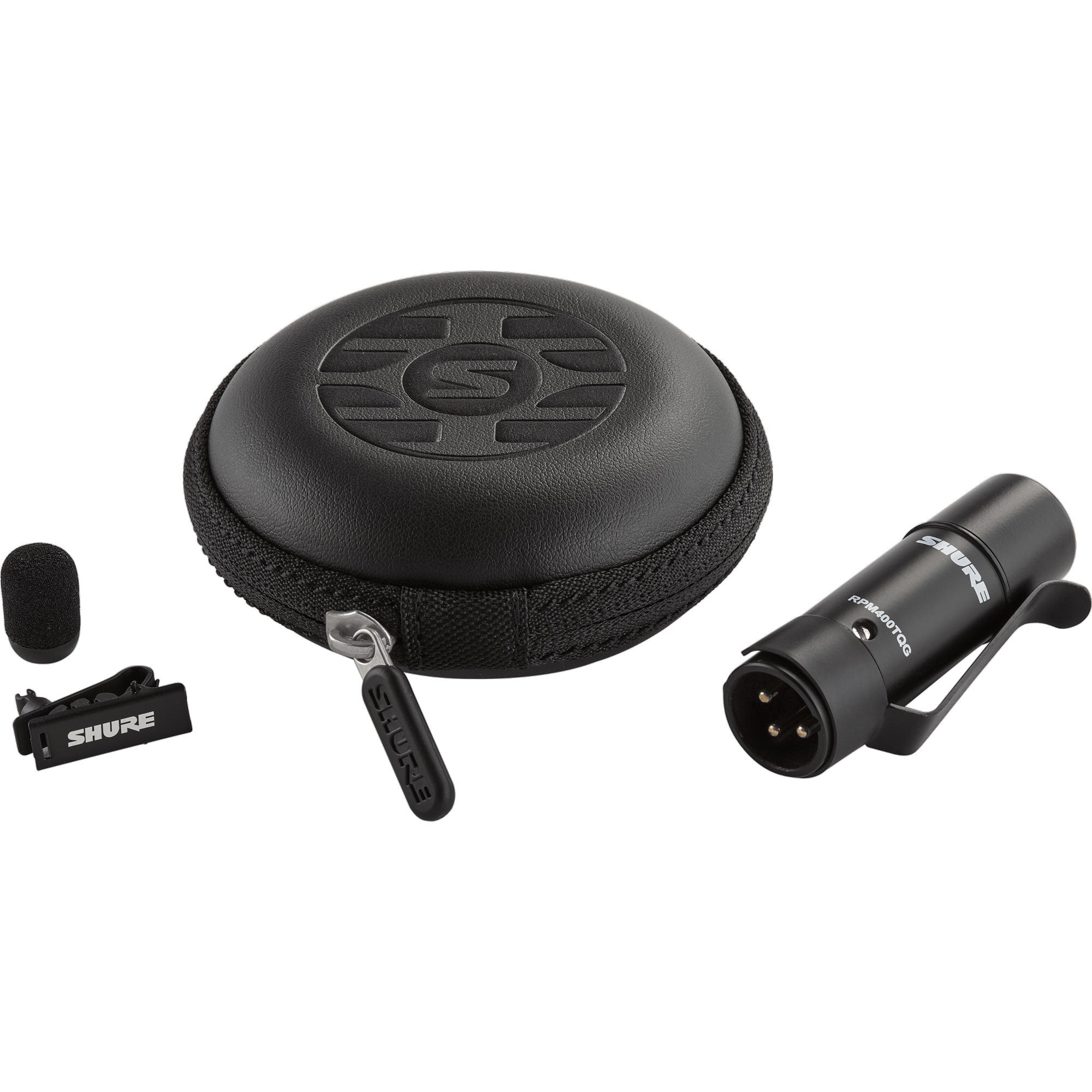 Shure UL4 UniPlex Cardioid Subminiature Lavalier Microphone (Black, XLR)