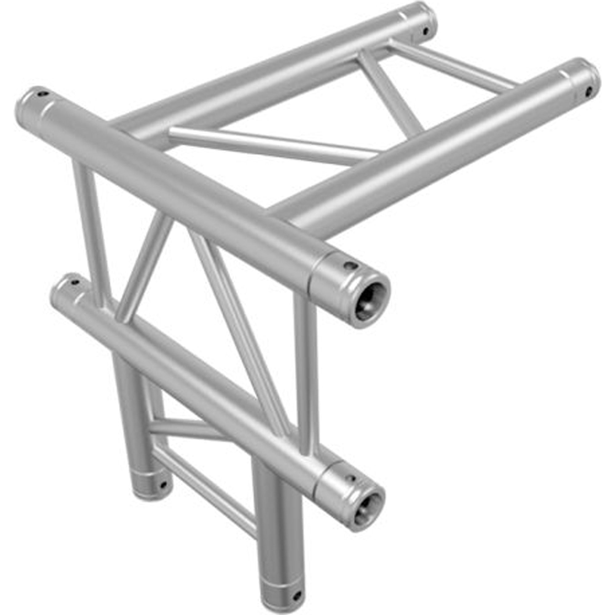 Global Truss 4-Way Horizontal T-Junction for F32 I-Beam Truss System (Aluminum)