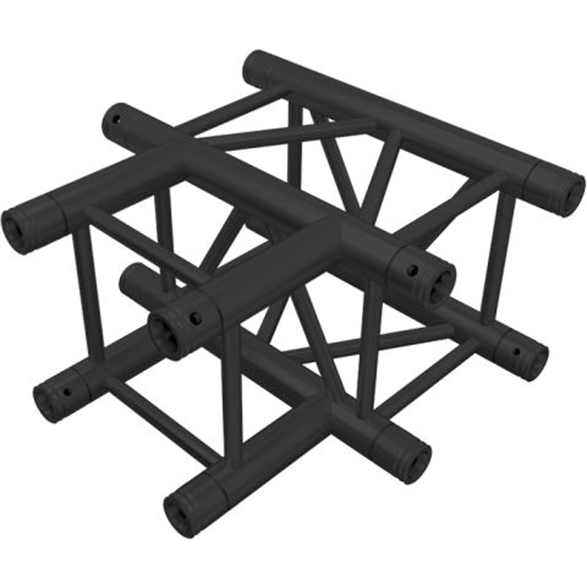 Global Truss 3-Way T-Junction for F34 Square Truss System (Matte Black)