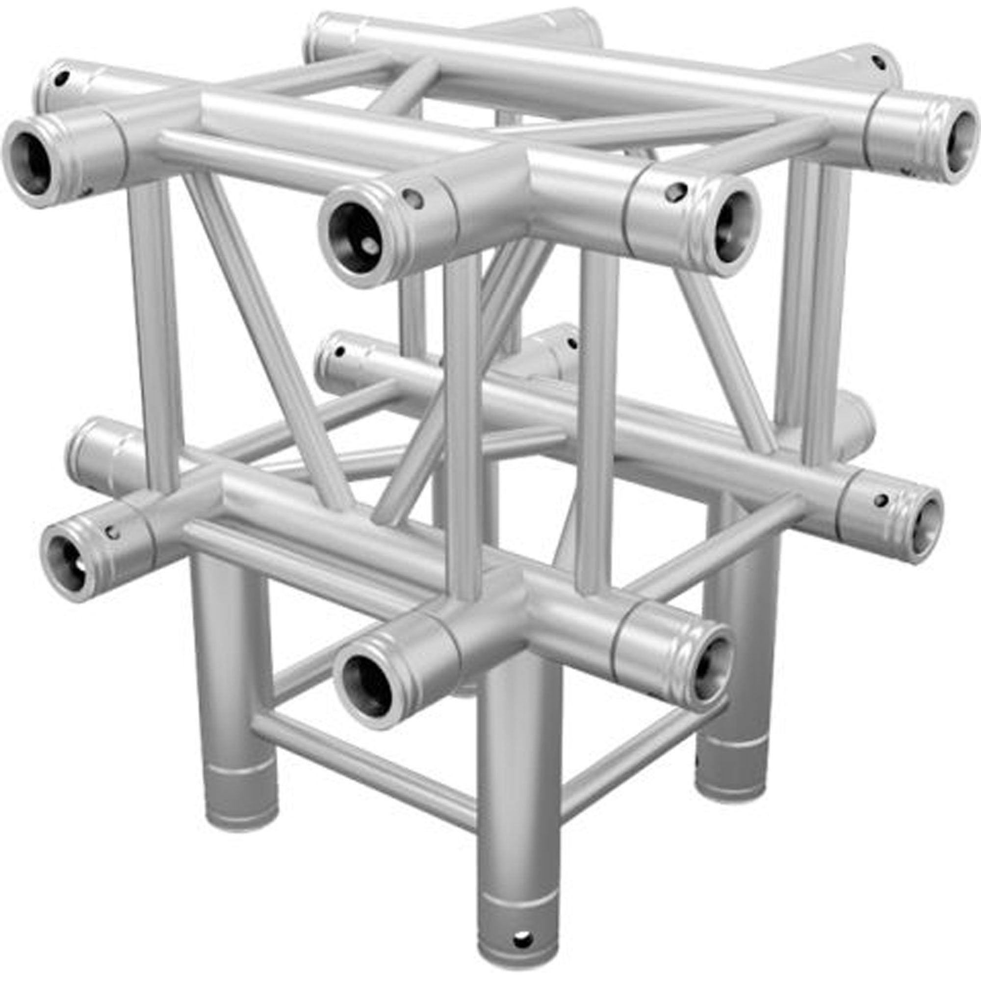 Global Truss 5-Way T-Junction for F34 Square Truss System (Aluminum)