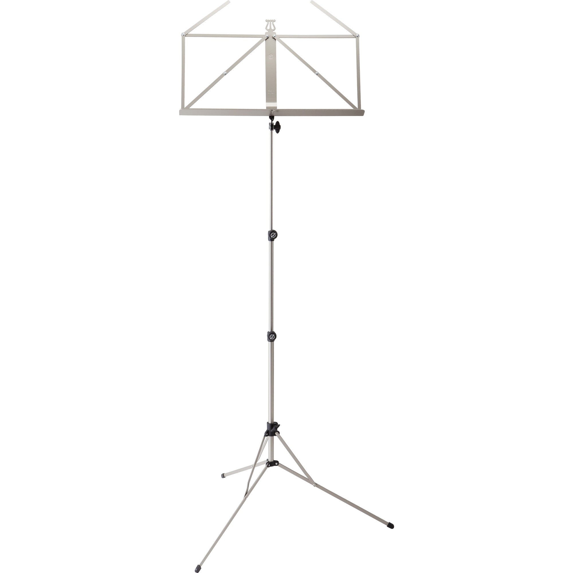 K&M Stands 101 Classic Music Stand (Nickel)
