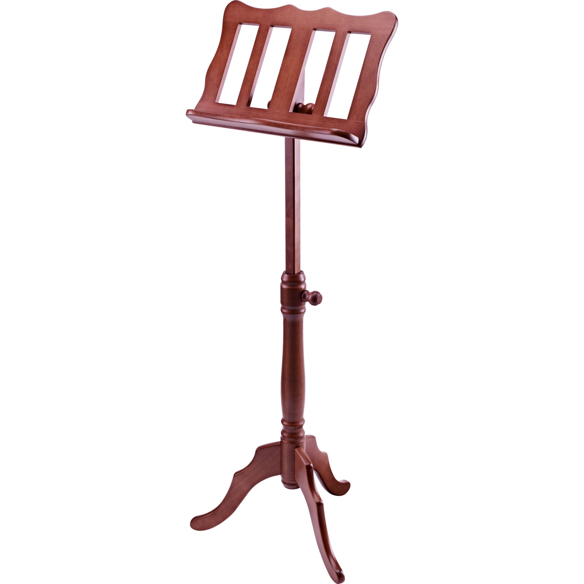 K&M Stands 117 Wooden Music Stand (Walnut)