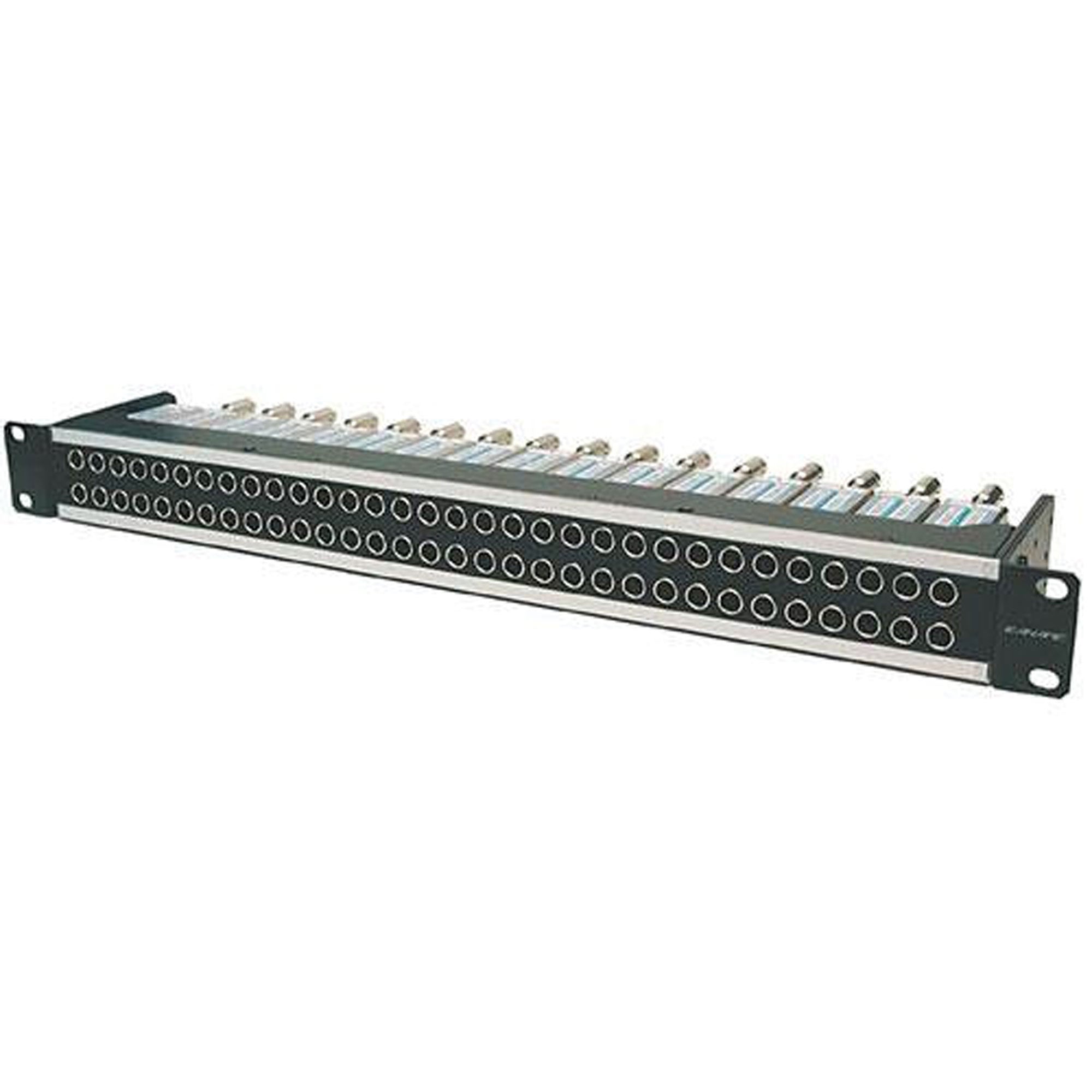 Canare 24DV 2x24 Digital Video Patchbay (1RU, Normal Through)