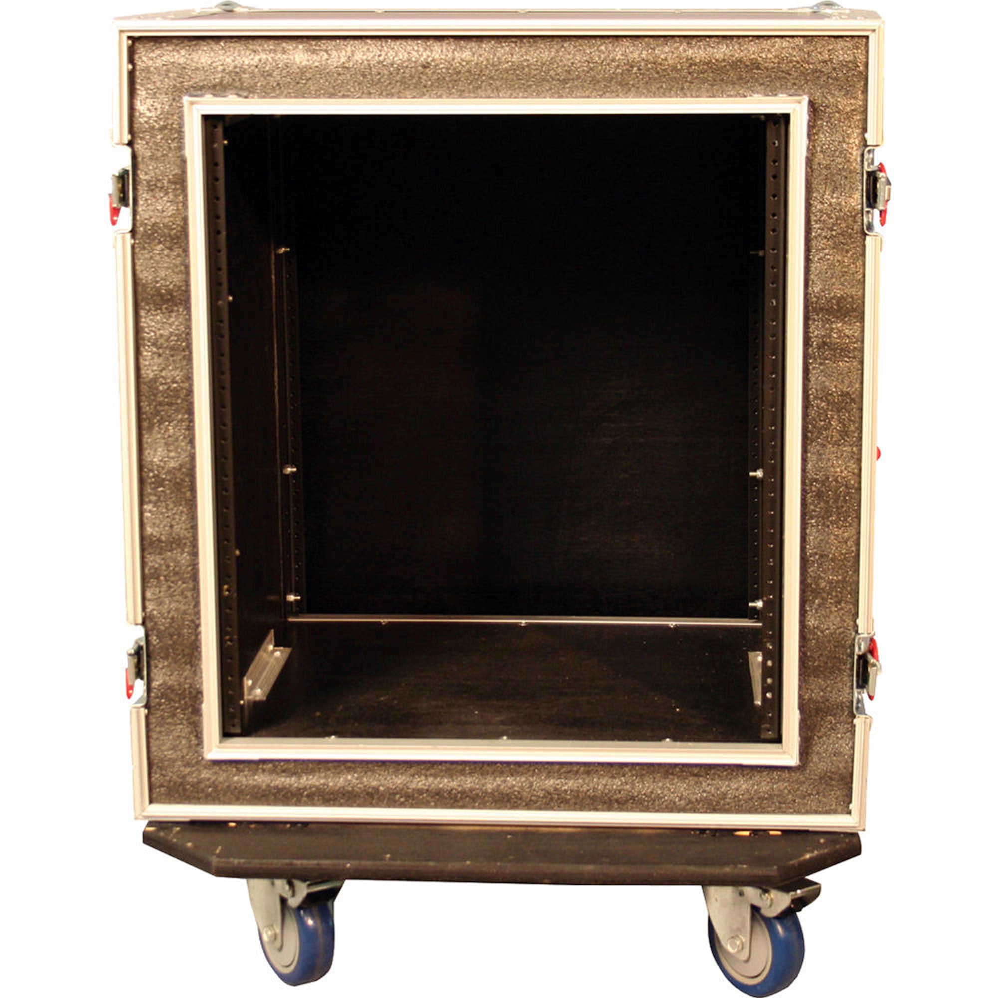 Gator Cases G-TOUR SHK12 CAST Shock Road Rack Case with Casters (12U)