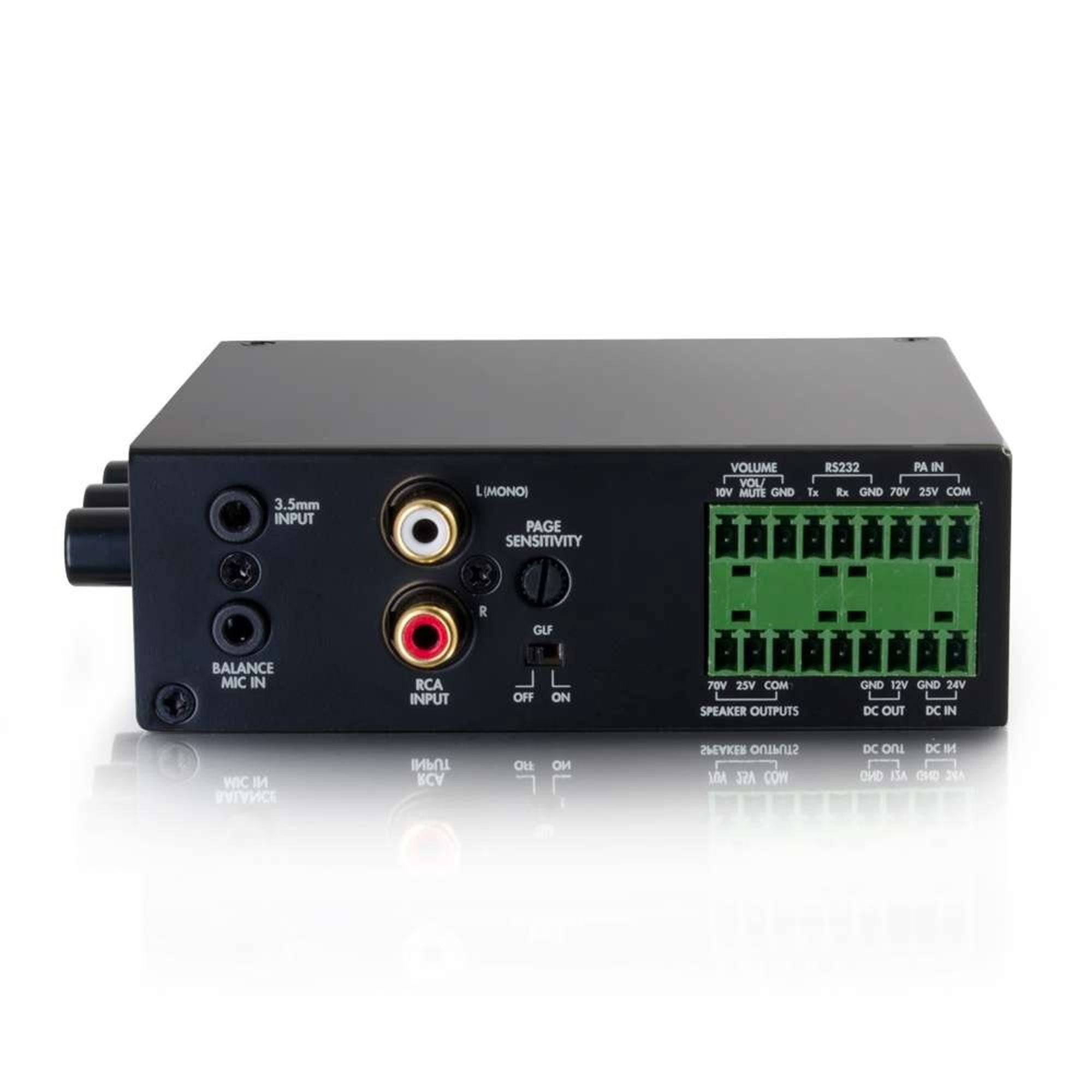 C2G 25/70V 50 Watt Audio Amplifier (Plenum Rated)