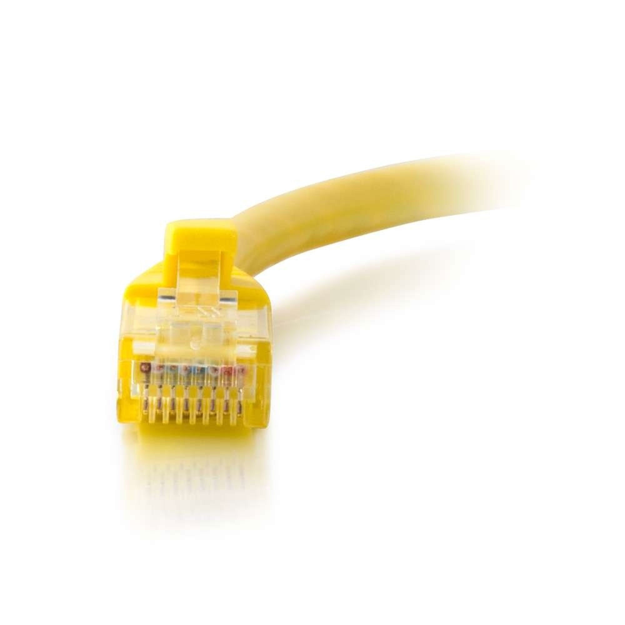 C2G Cat5e Snagless Unshielded (UTP) Ethernet Network Patch Cable - Yellow (100')