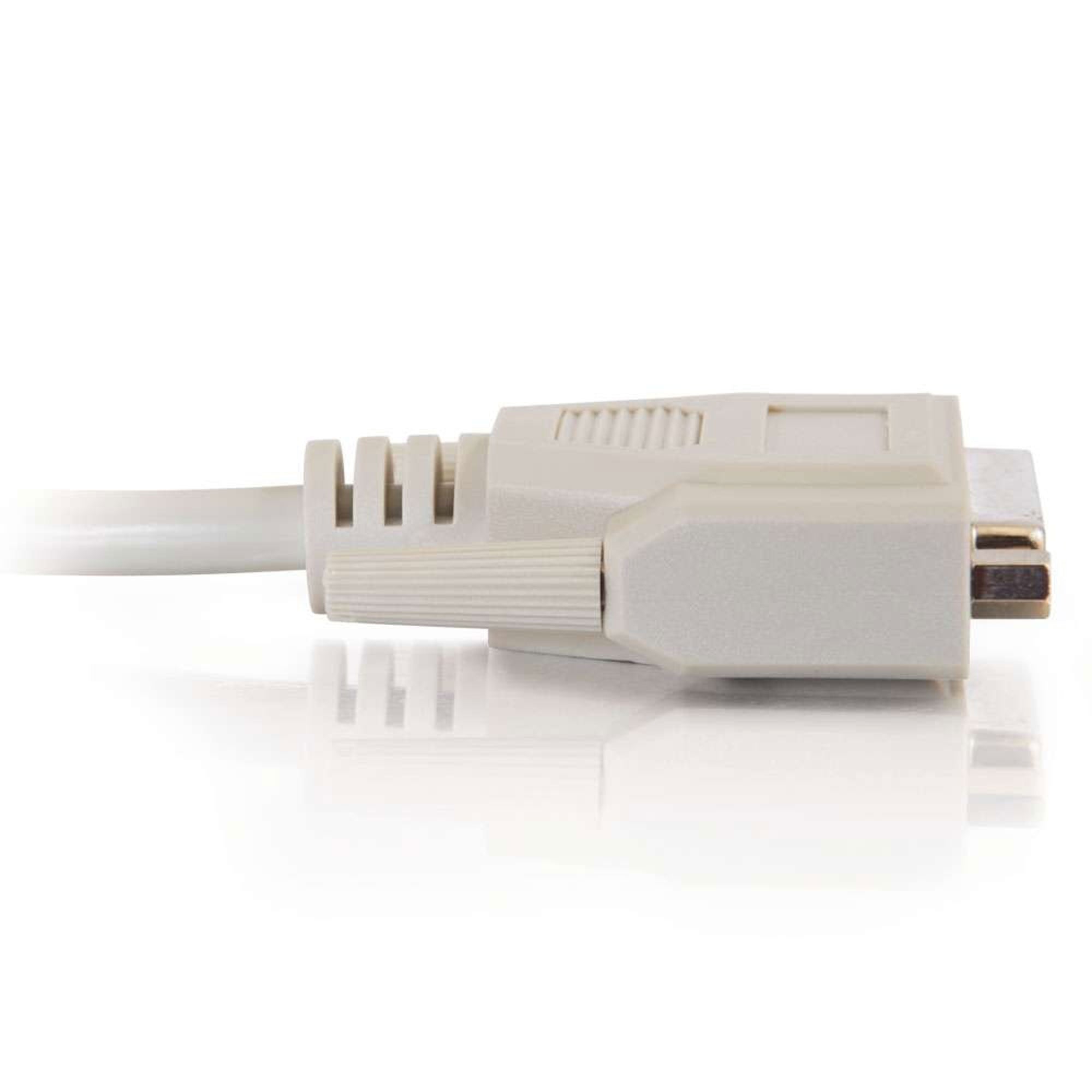 C2G DB25 Female/Female Serial RS232 Extension Cable (3')