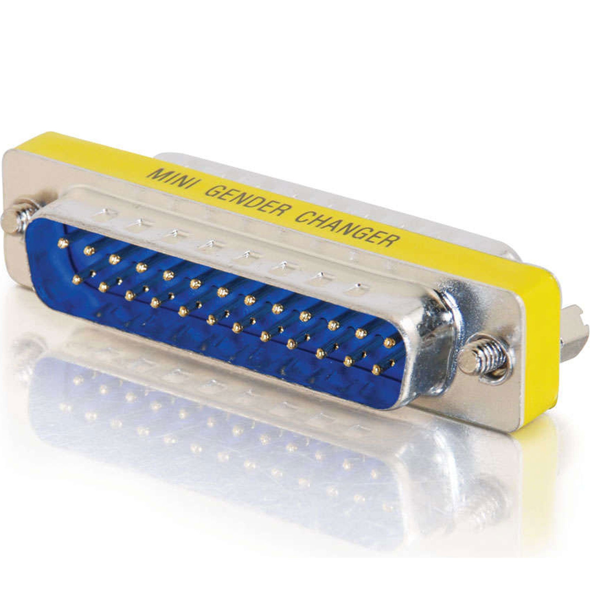 C2G DB25 Male/Male Mini Gender Changer (Coupler)