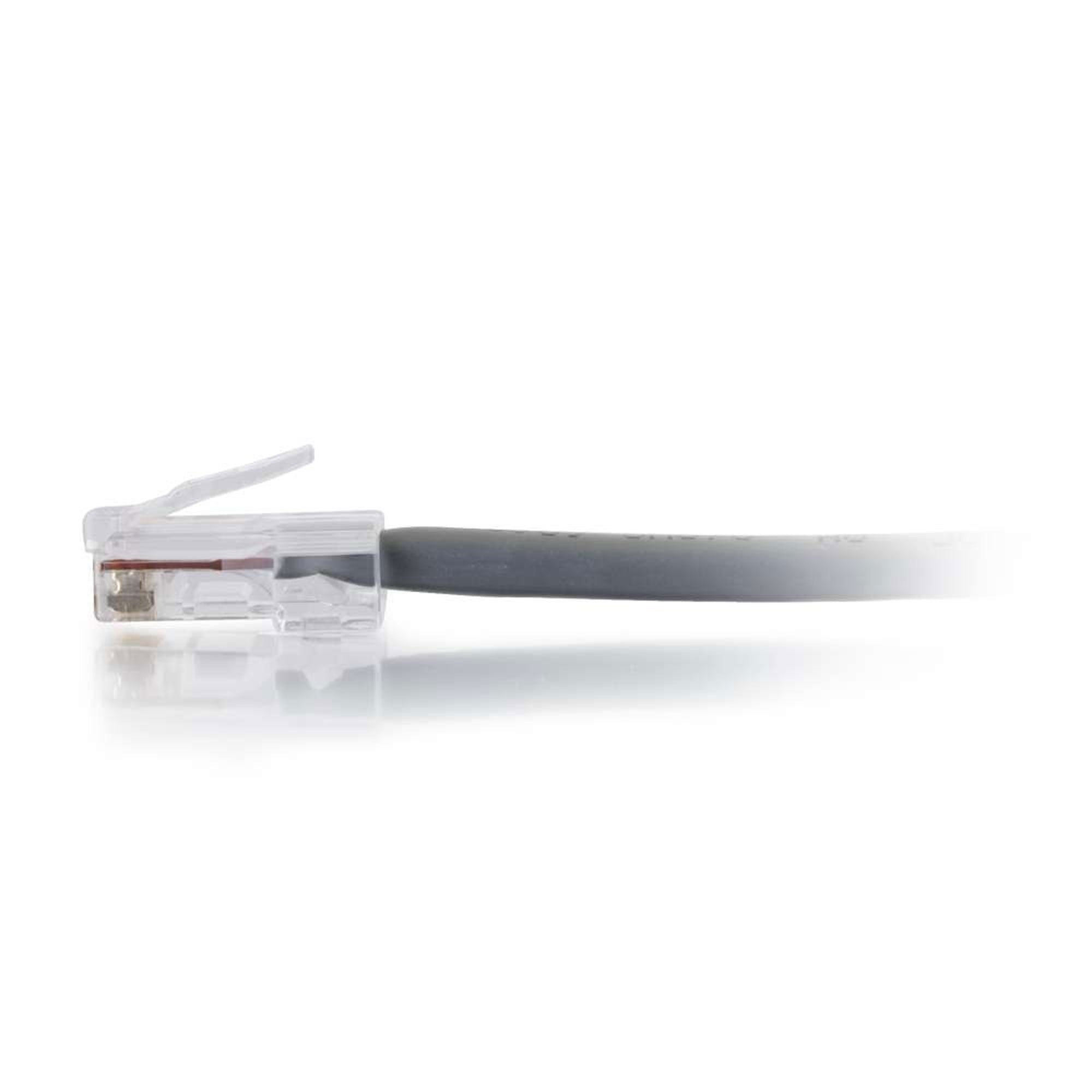 C2G Cat5e Non-Booted Unshielded (UTP) Ethernet Network Patch Cable - Grey (10')