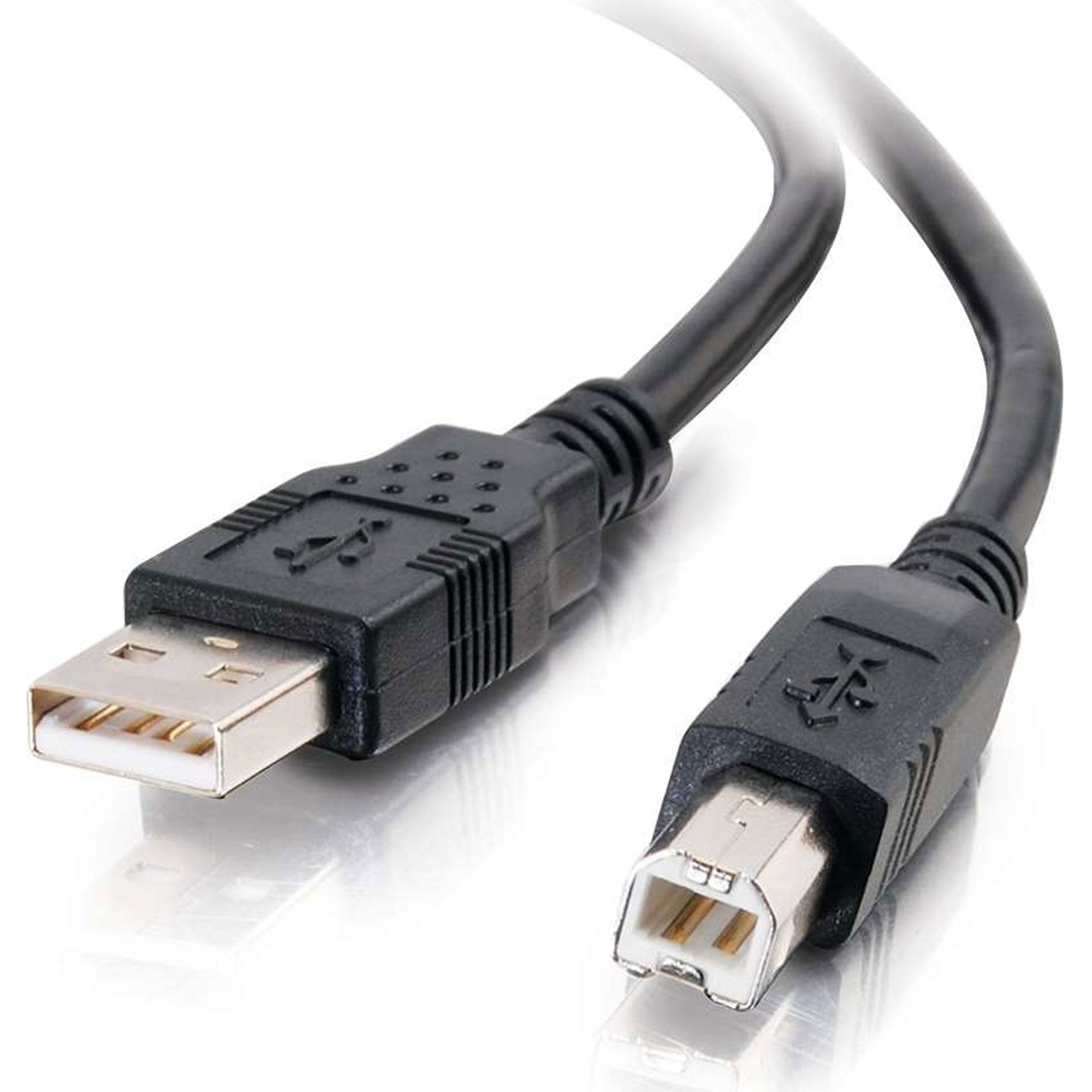 C2G 28102 2m USB 2.0 A/B Cable - Black (6.6')