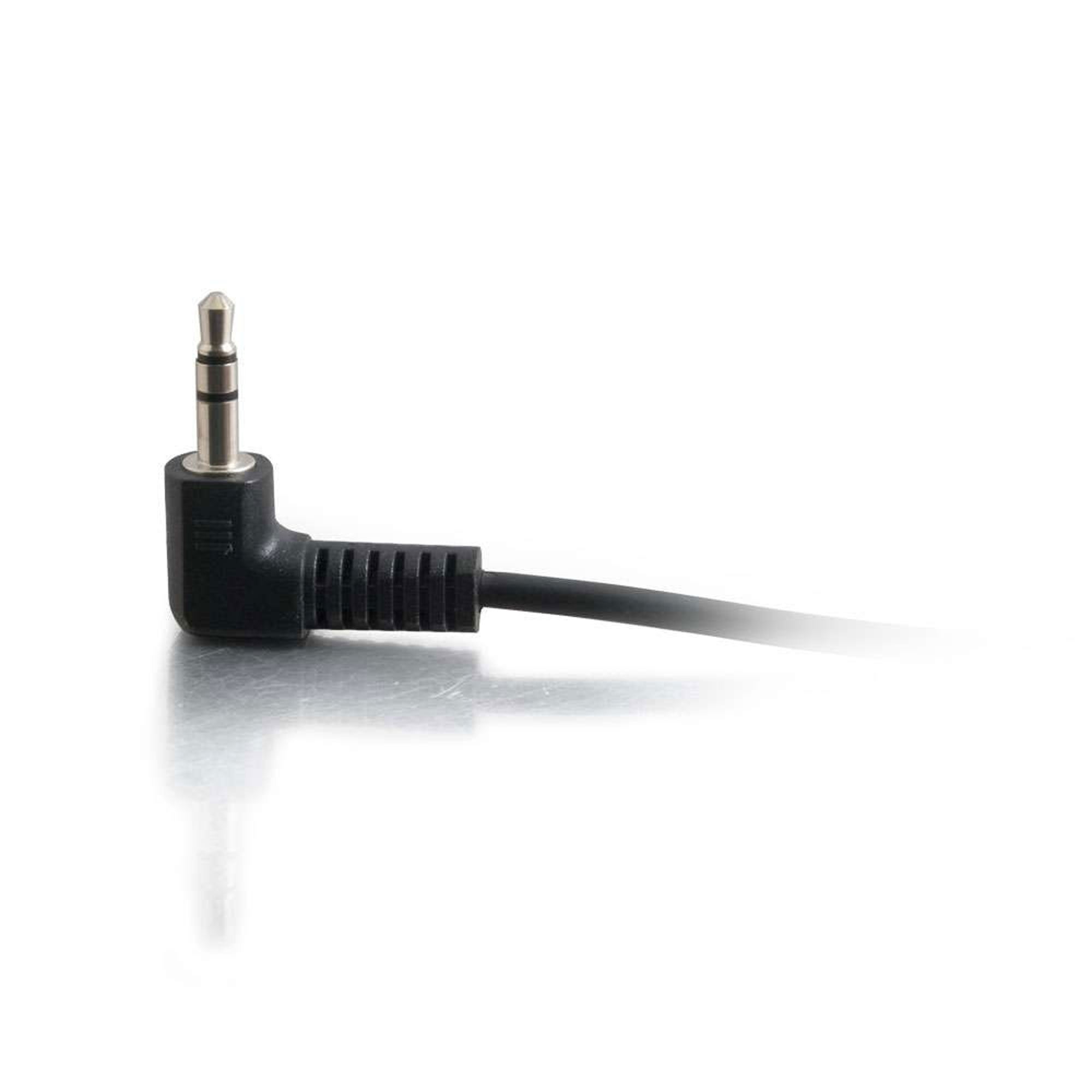 C2G 3.5mm Right Angled Male/Male Stereo Audio Cable (1.5')