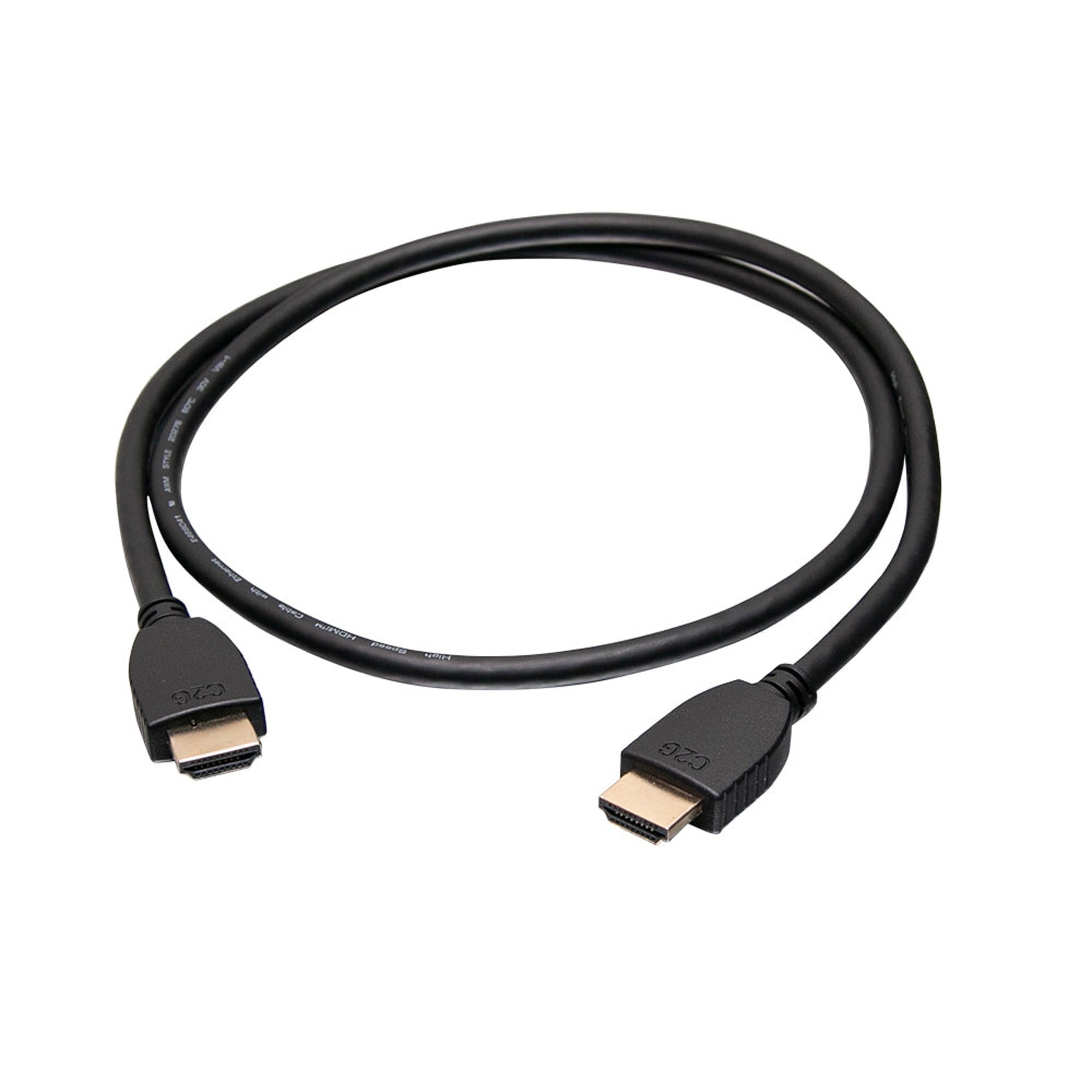 C2G High Speed HDMI Cable with Ethernet - 4K 60Hz (6')