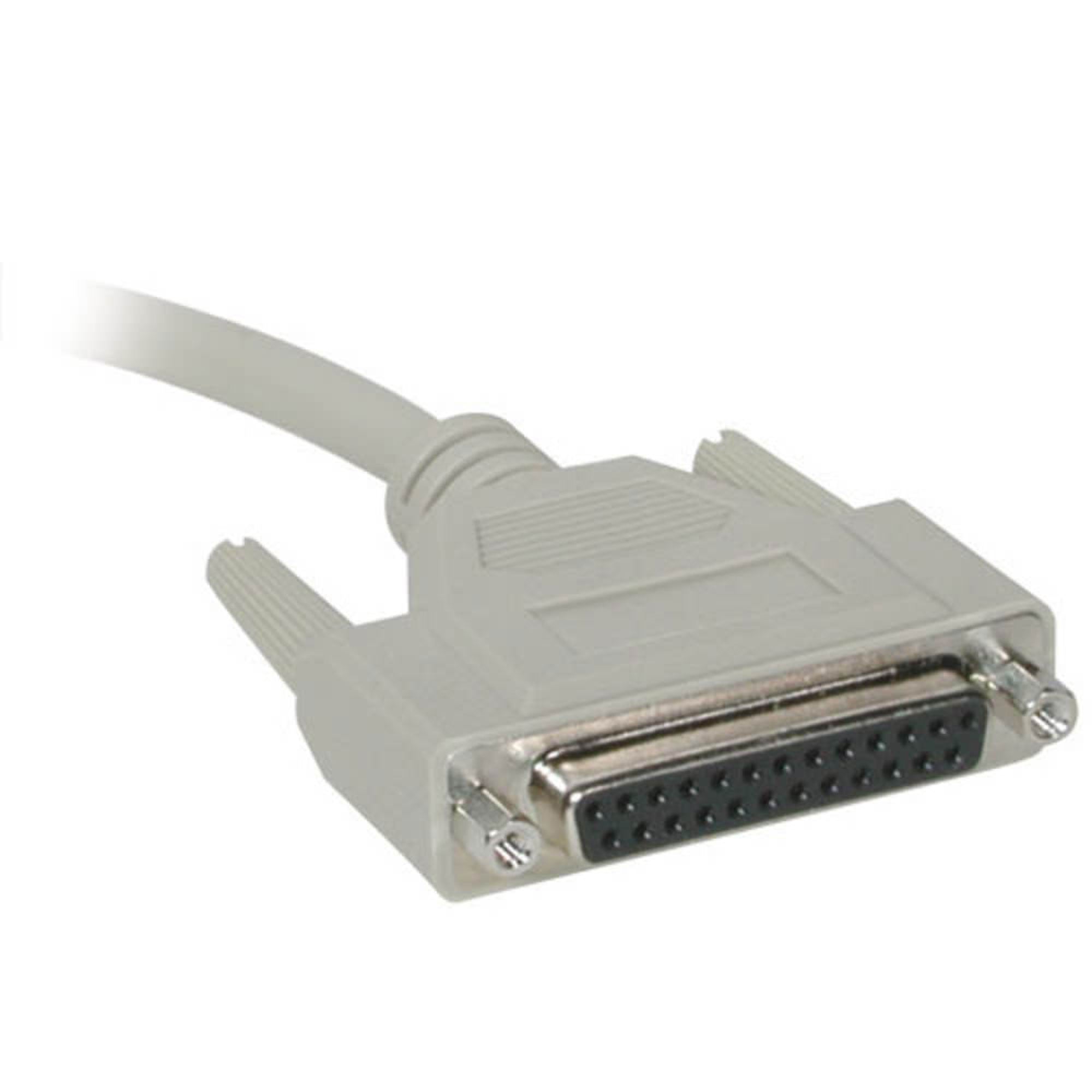 C2G DB25 Male/Female Serial RS232 Extension Cable (3')
