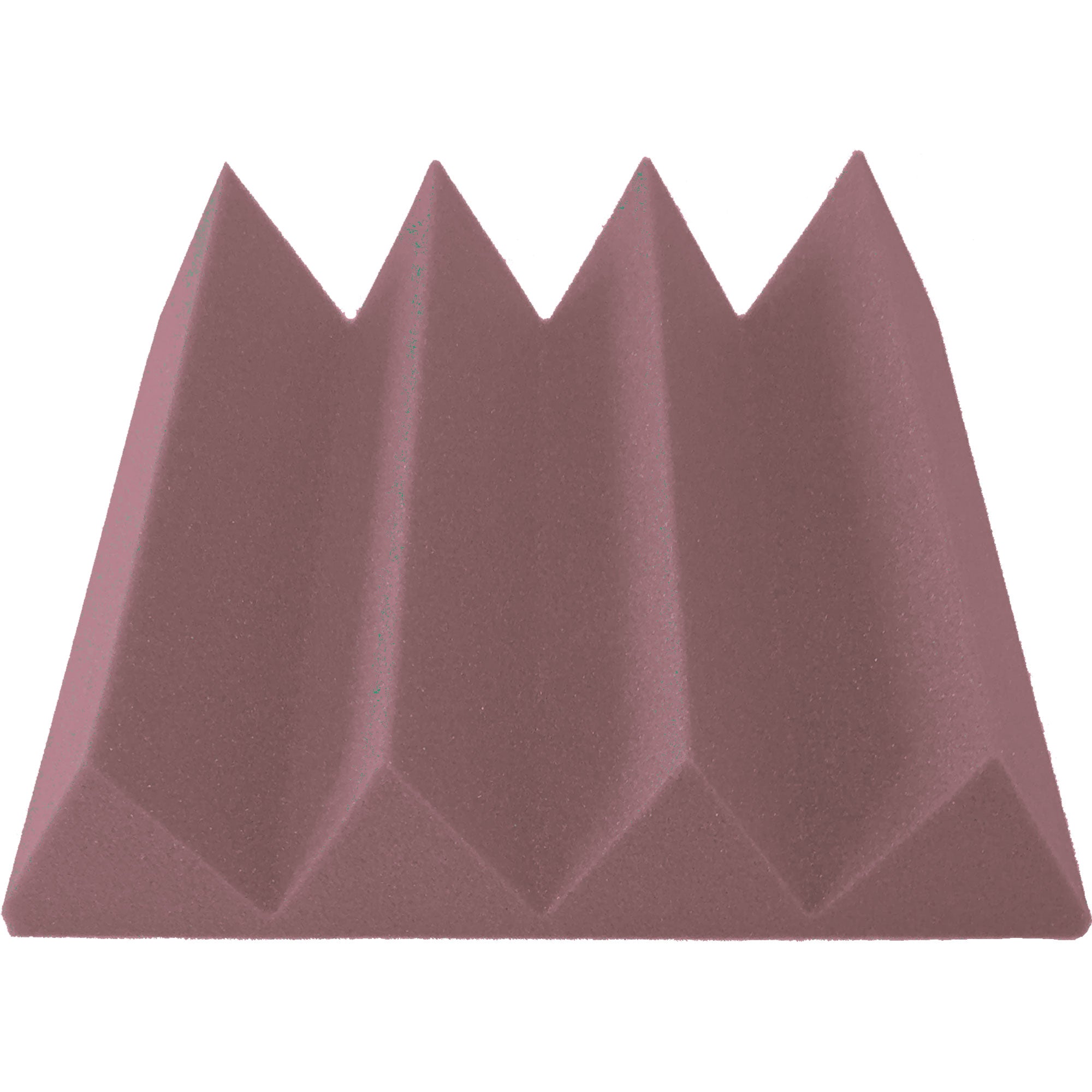 Performance Audio 12" x 12" x 3" Wedge Acoustic Foam Tile (Rosy Beige, 96 Pack)