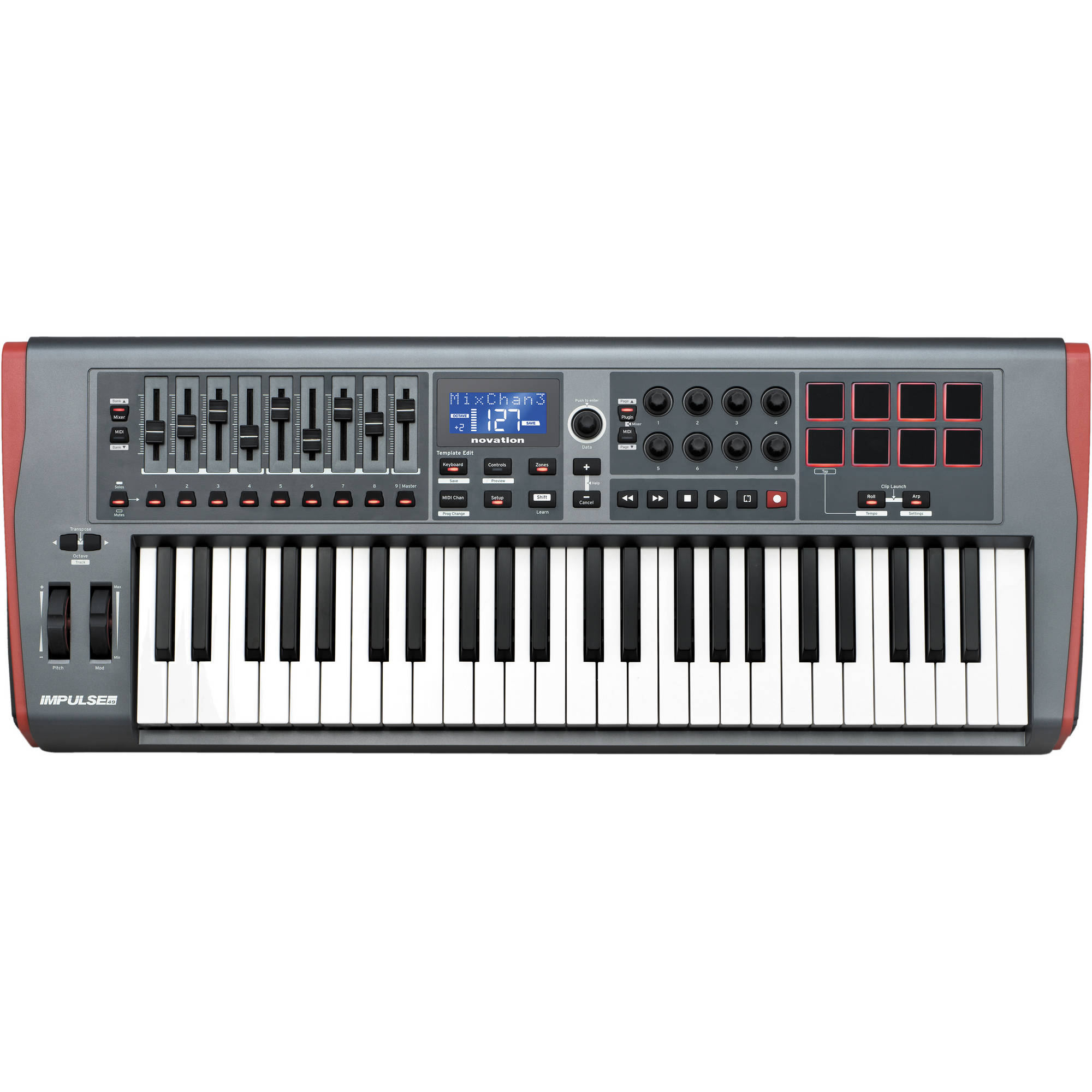 Novation Impulse 49 USB MIDI Keyboard