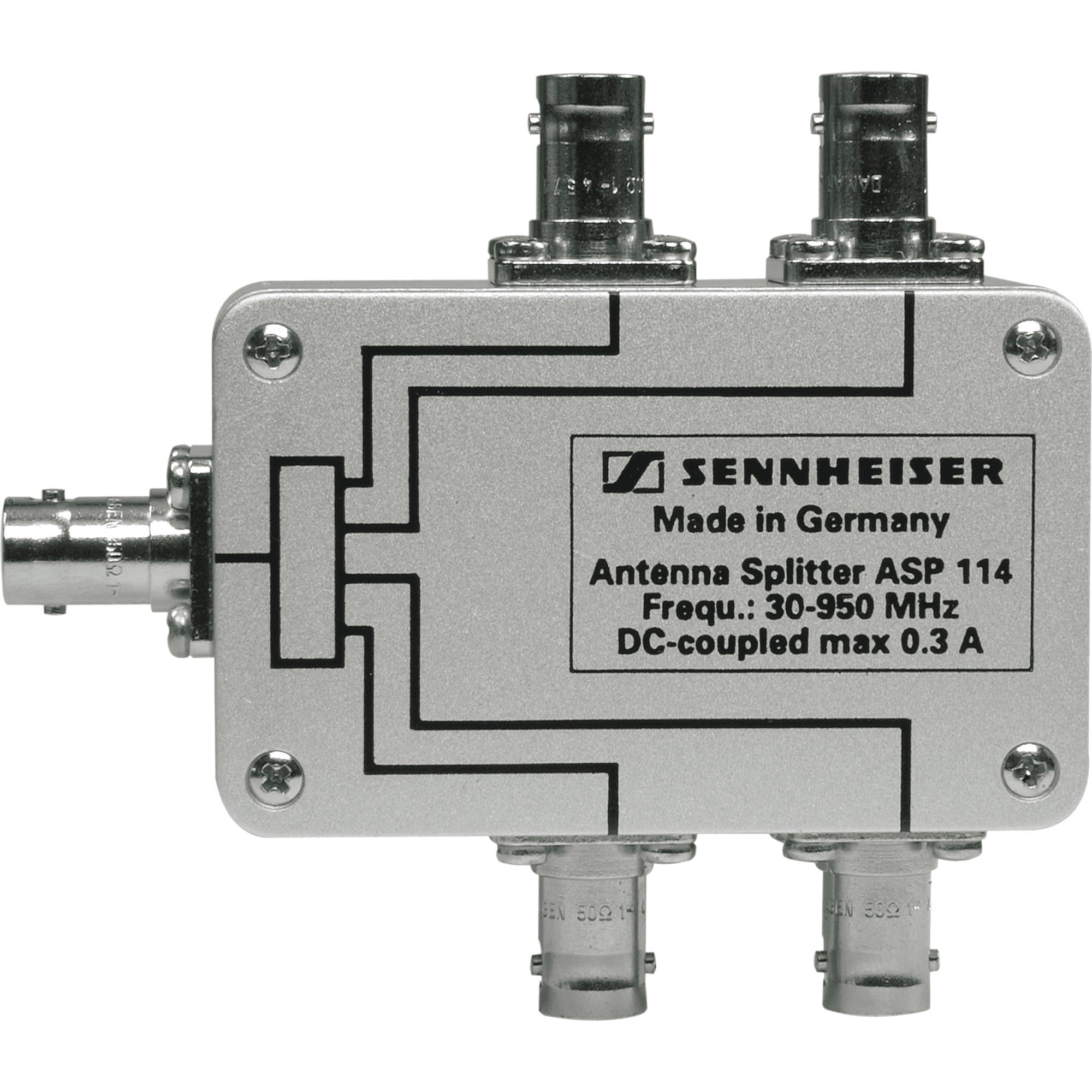Sennheiser ASP114 Four-Way Passive Antenna Splitter