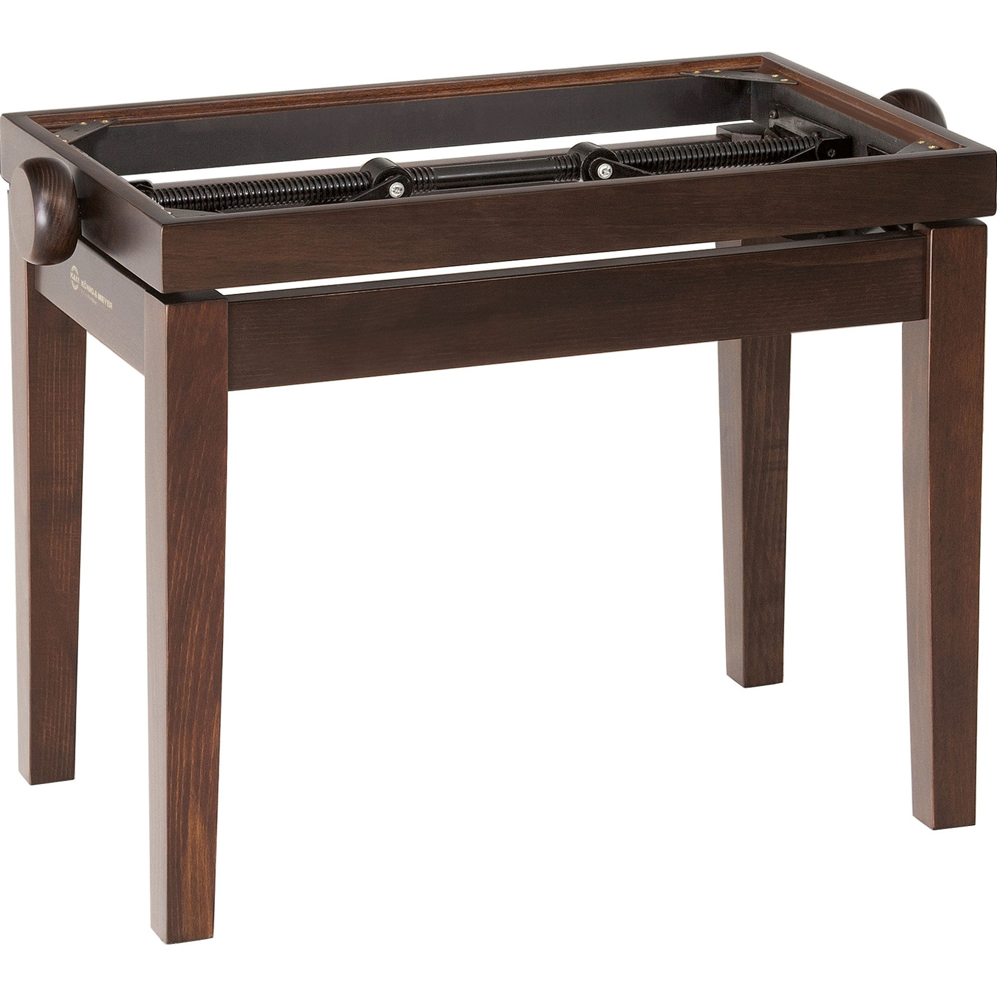 K&M Stands 13730 Piano Bench Wooden-Frame (Walnut Matte)
