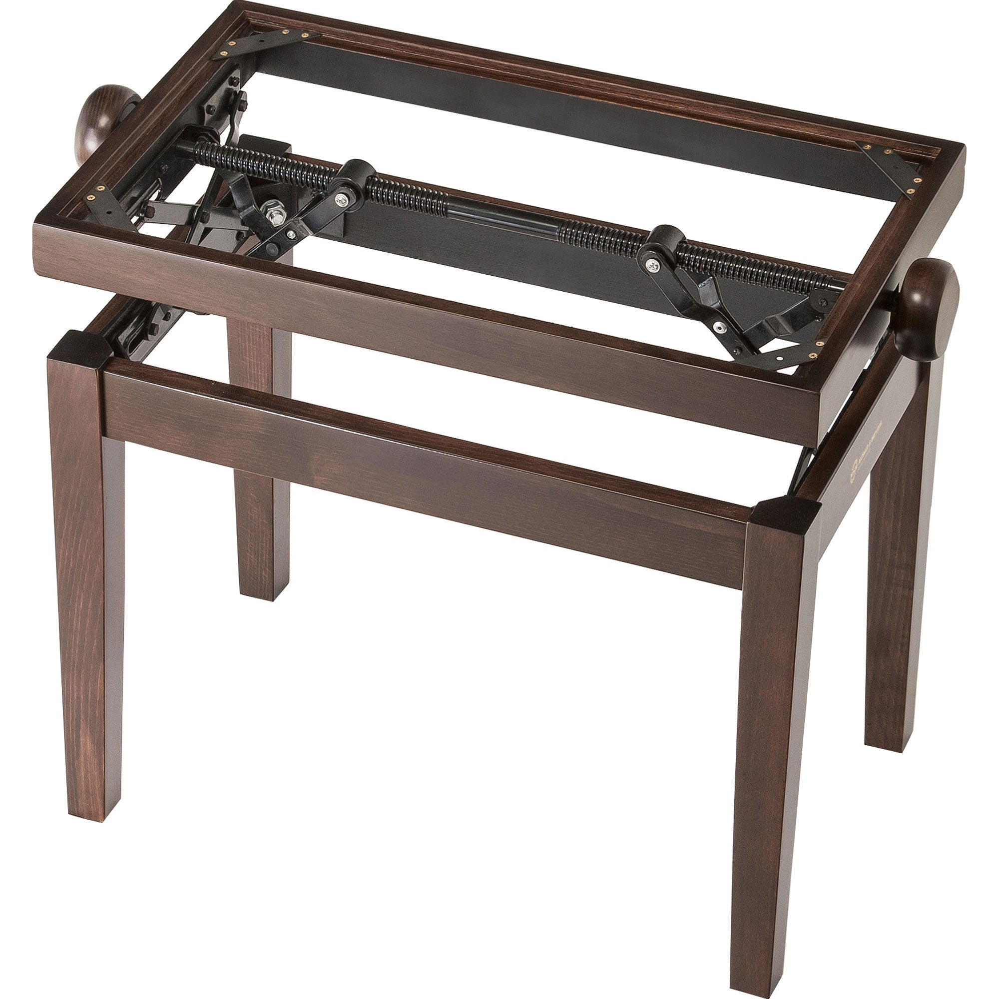 K&M Stands 13730 Piano Bench Wooden-Frame (Walnut Matte)