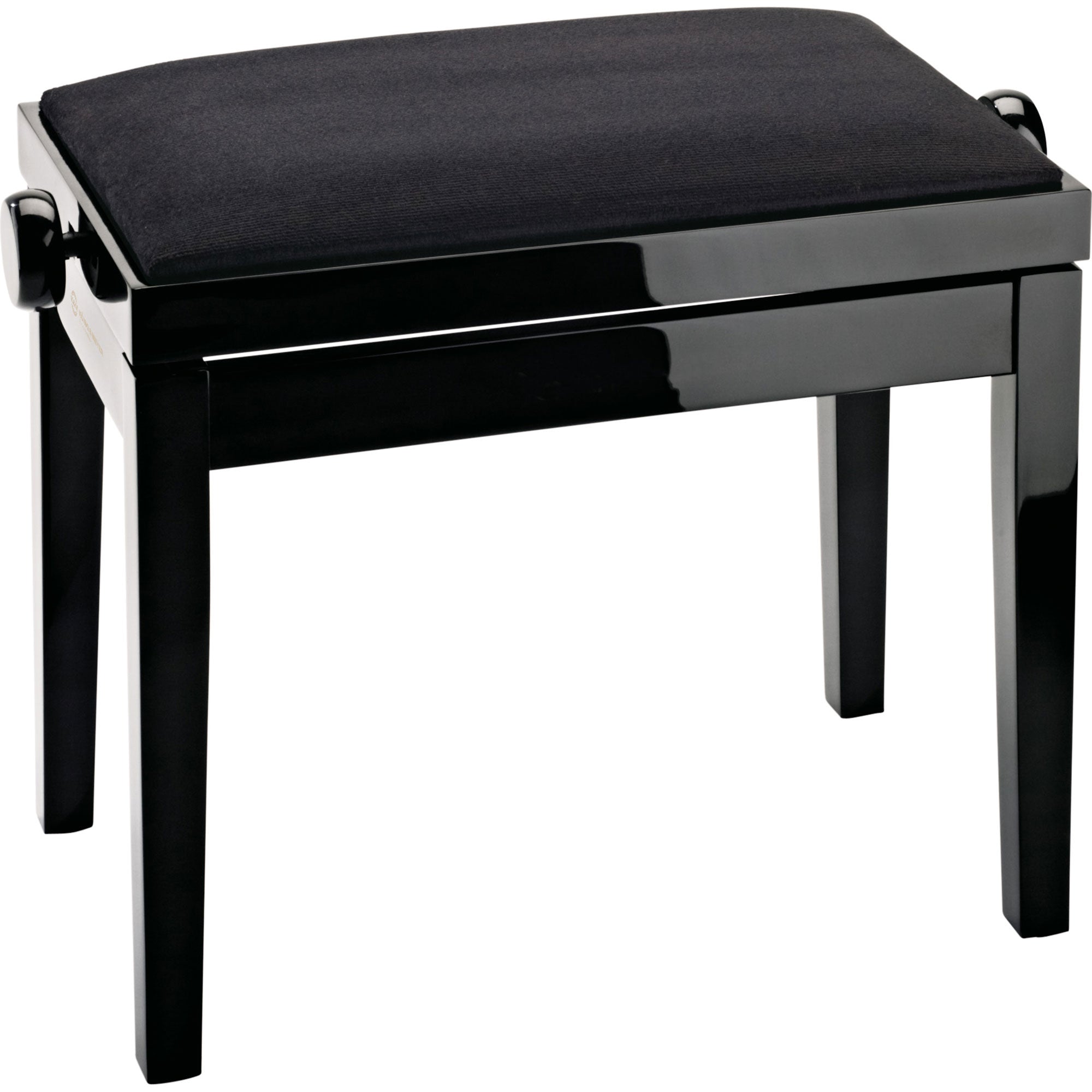 K&M Stands 13800 Velvet Seat Cushion (Black)