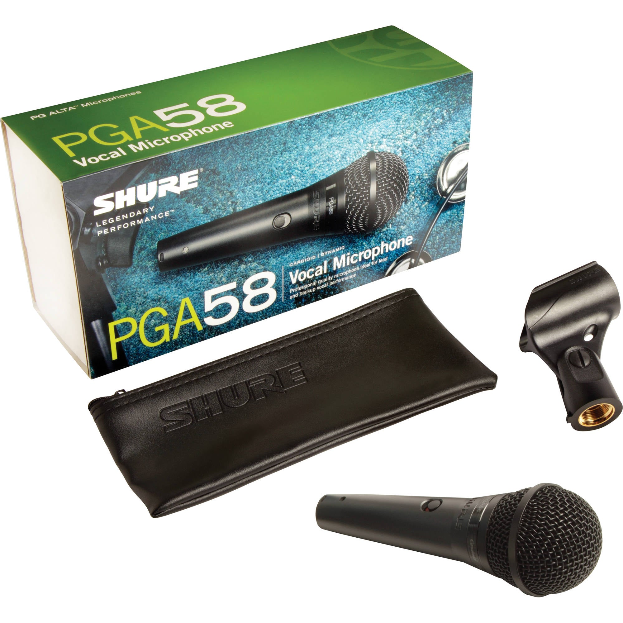 Shure PGA58 Cardioid Dynamic Vocal Microphone