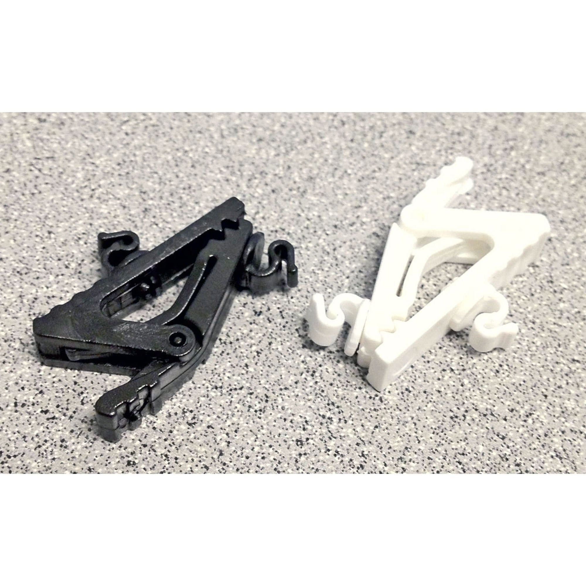 Countryman E2 Single Tie Clip Set (1 Black and 1 White)