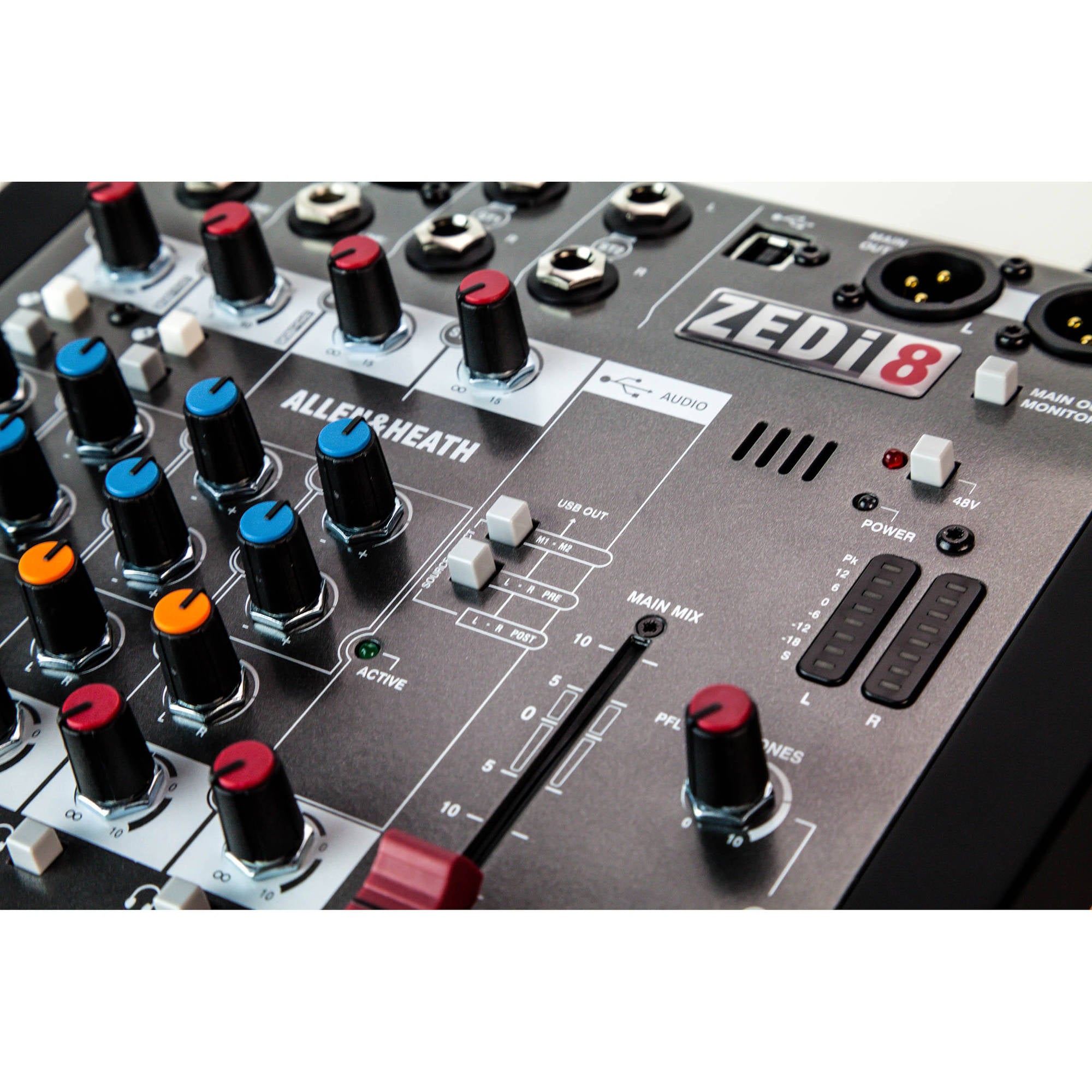 Allen & Heath ZEDi-8 Compact Hybrid Mixer/USB Interface