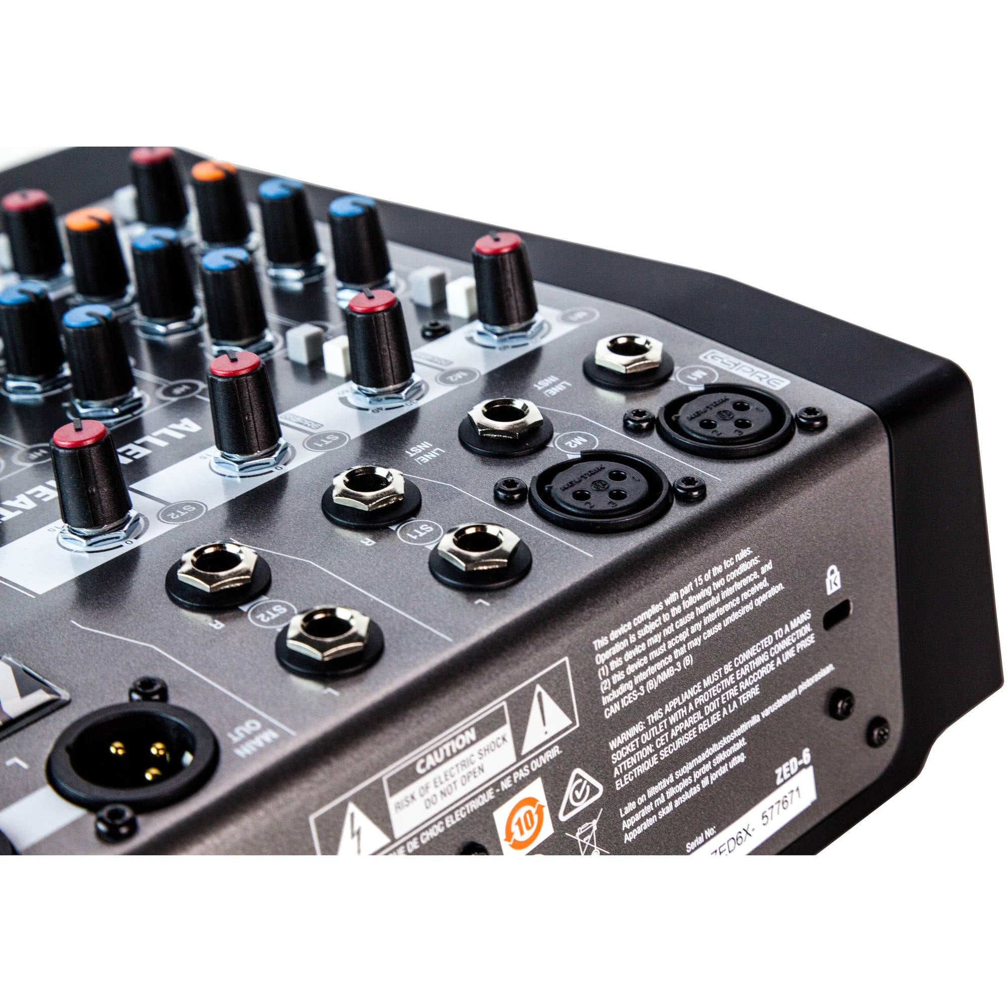 Allen & Heath ZED-6 Compact Analog Mixer