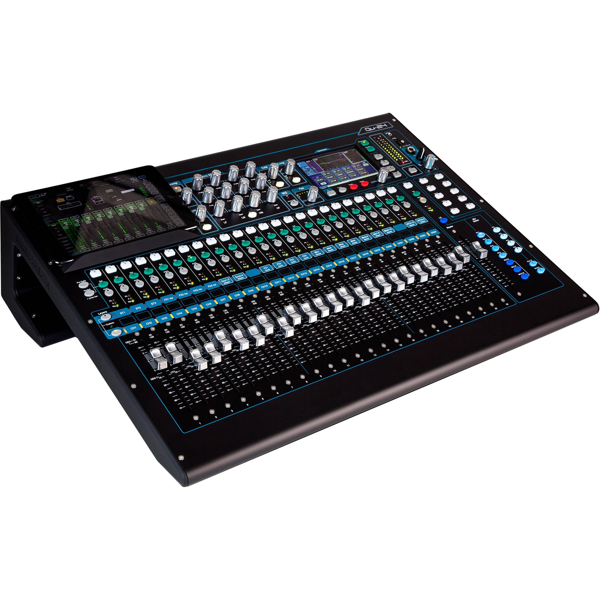Allen & Heath Qu-24C Digital Mixer (Chrome Edition)