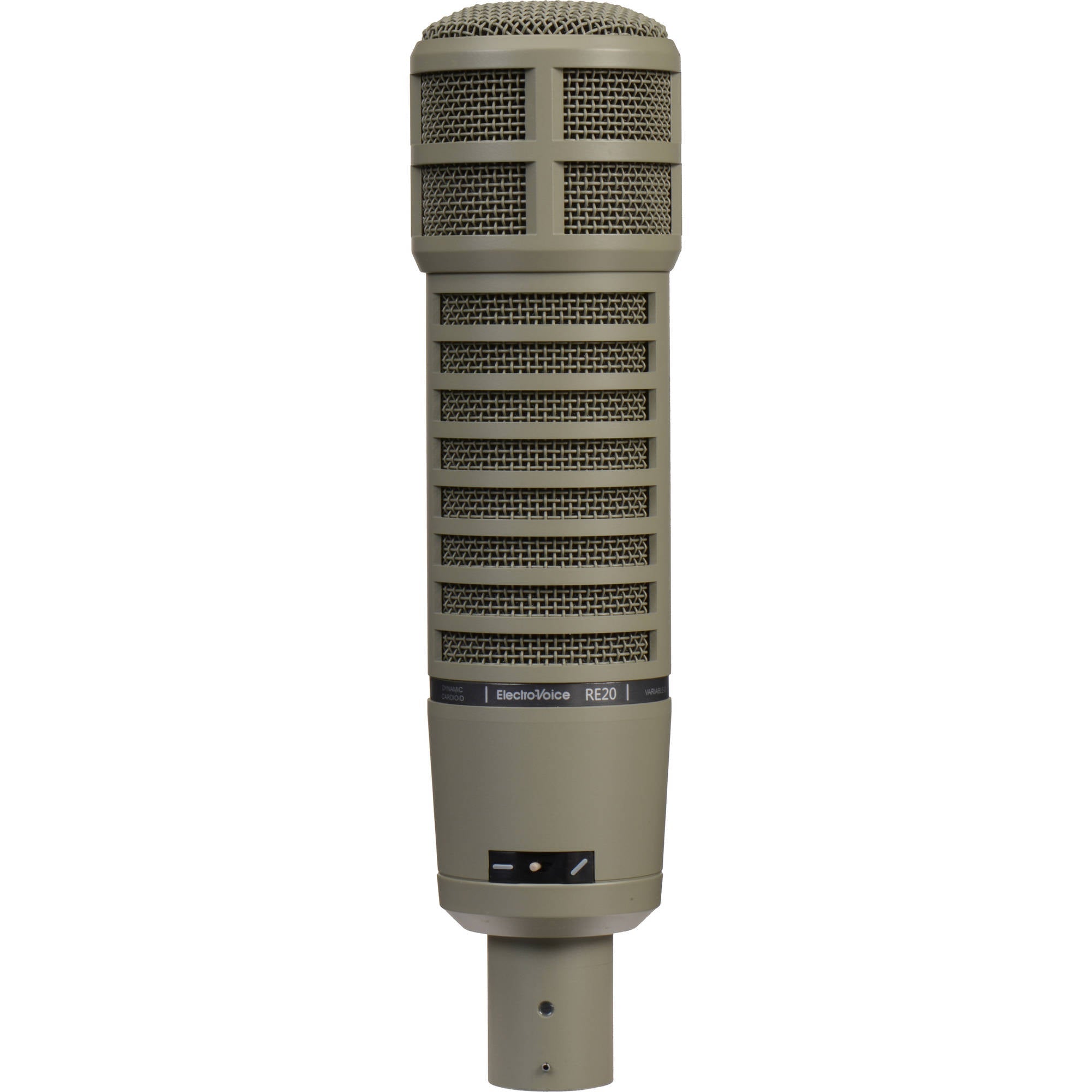 Electro-Voice RE20 Broadcast Announcer Microphone with FREE 20' XLR Cable (Fawn Beige)