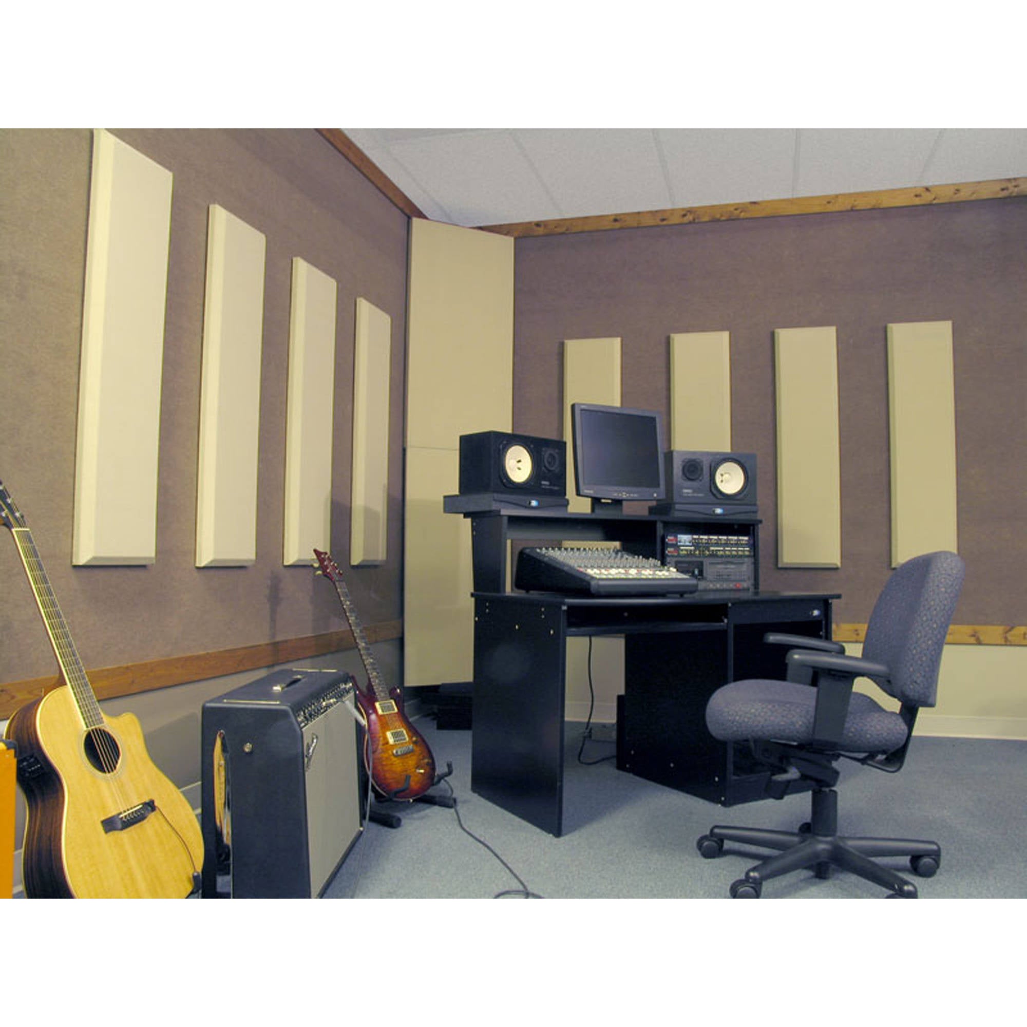 Primacoustic London 12 Studio Room Acoustic Kit (Black)